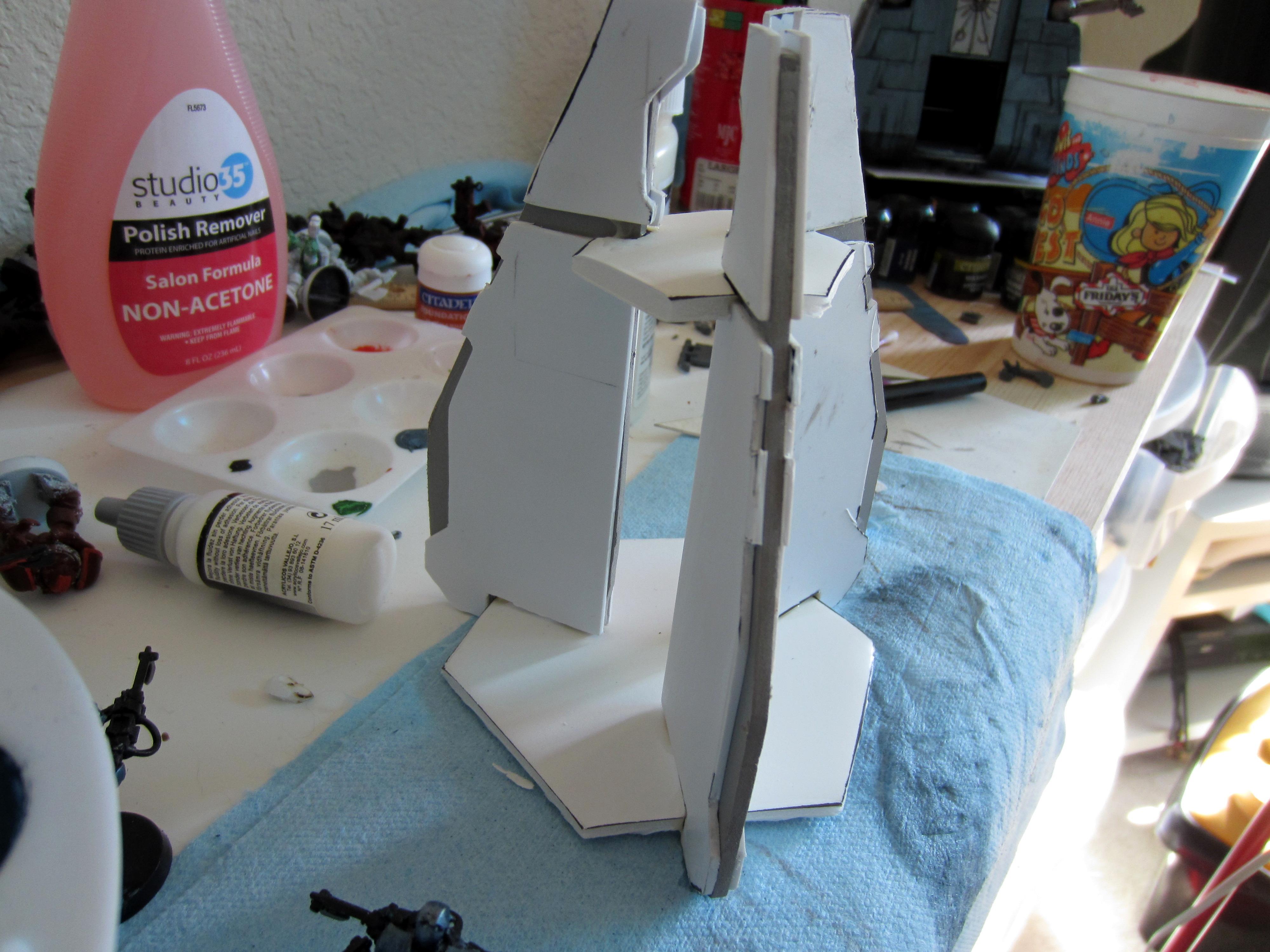 Drop Pod, Scratch Build, Space Marines, Warhammer 40,000