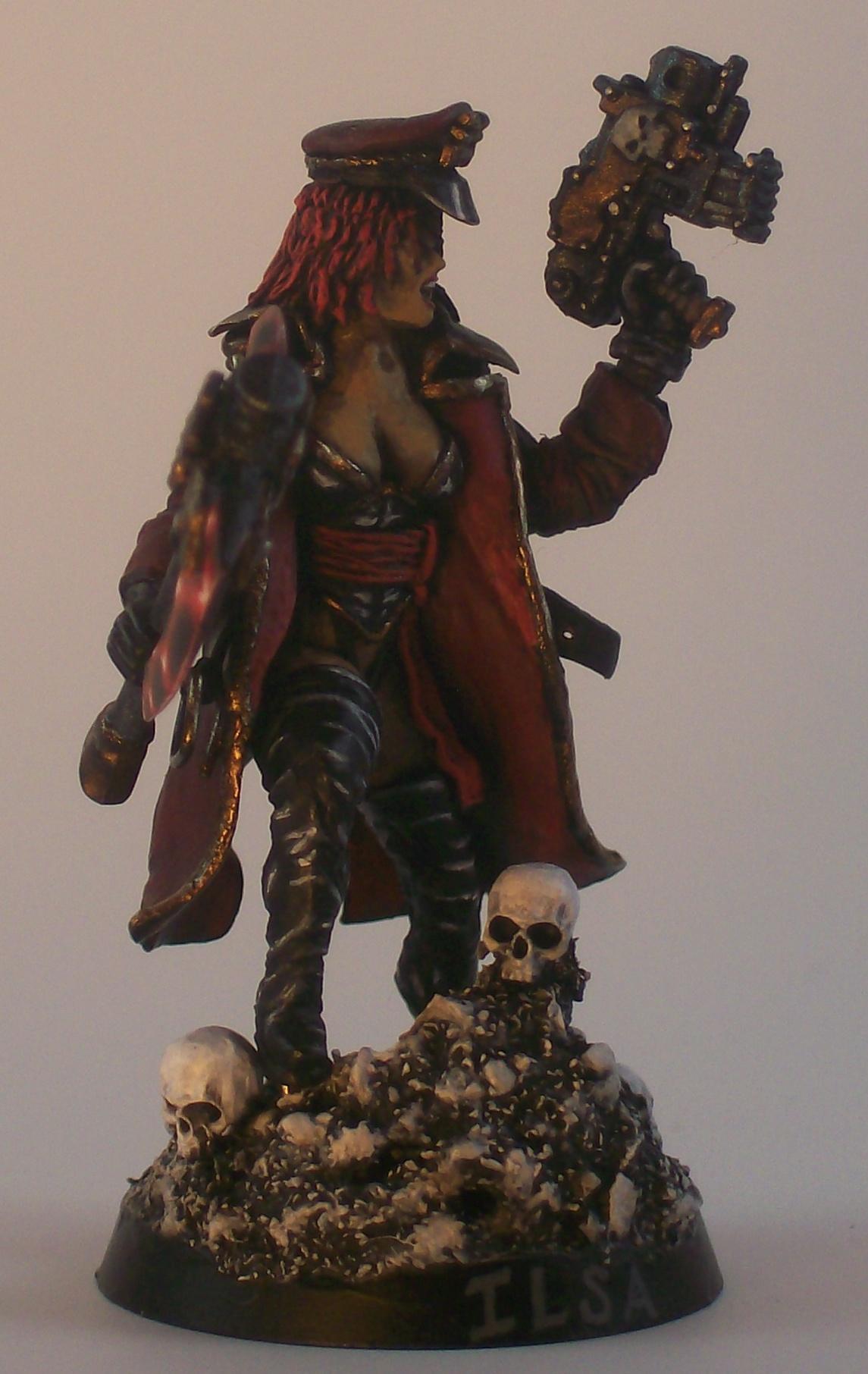 Commissar, Female, Imperial Guard