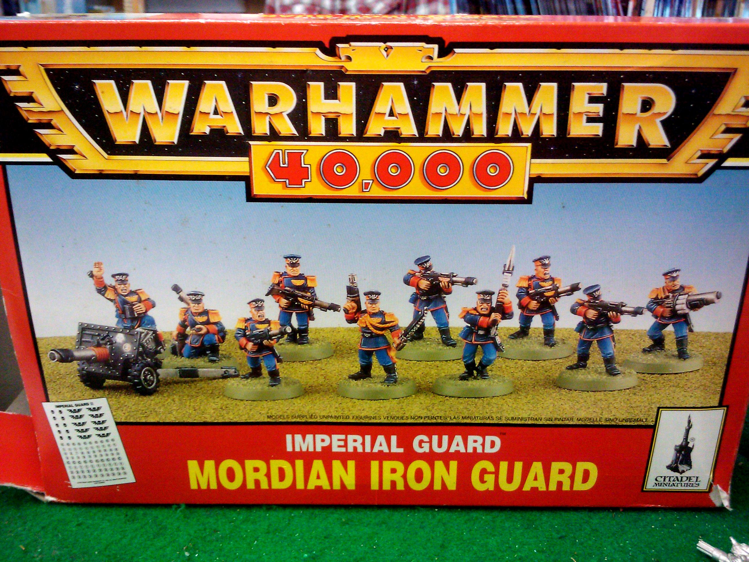 2nd Edition, Games Workshop, Imperial Guard, Mordian, Mordian Iron Guard, Warhammer 40,000