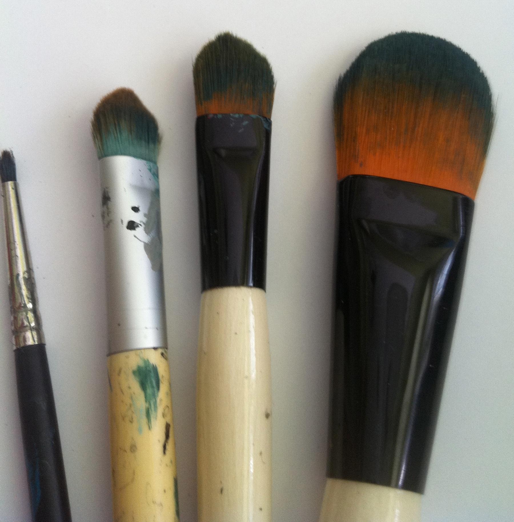 Drybrushes i use