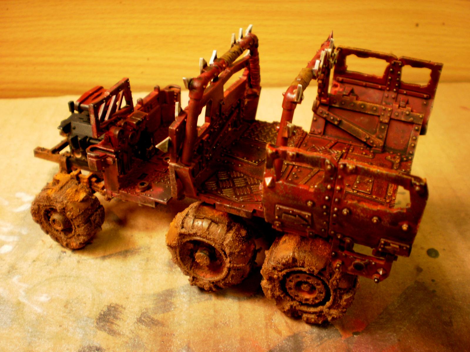 Ork Truck, Orks, Tank, War Hammer 40k, Work In Progress