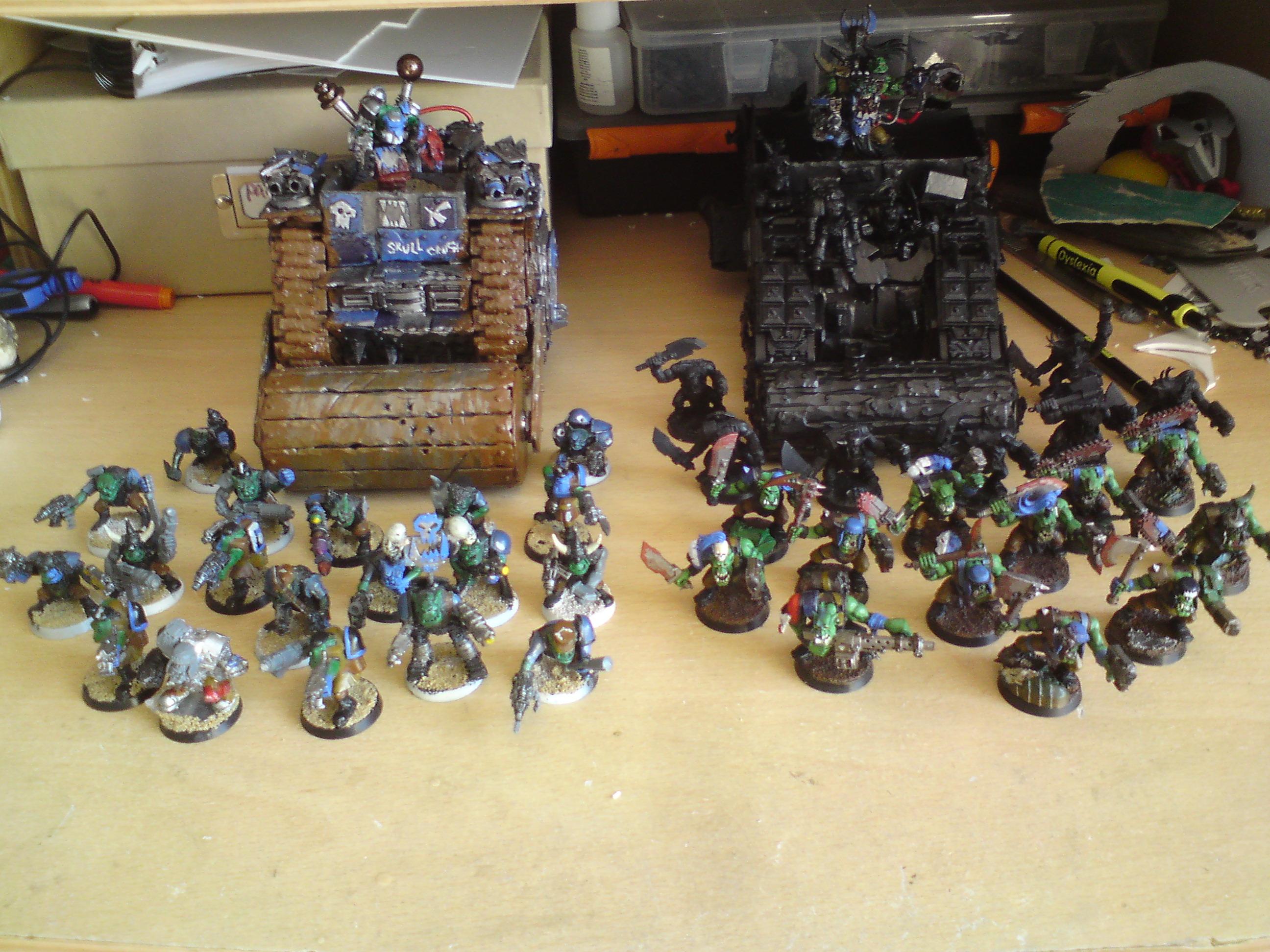 Deathskulls, Marine Abuse, Ork Deathskulls, Orks, Warhammer 40,000