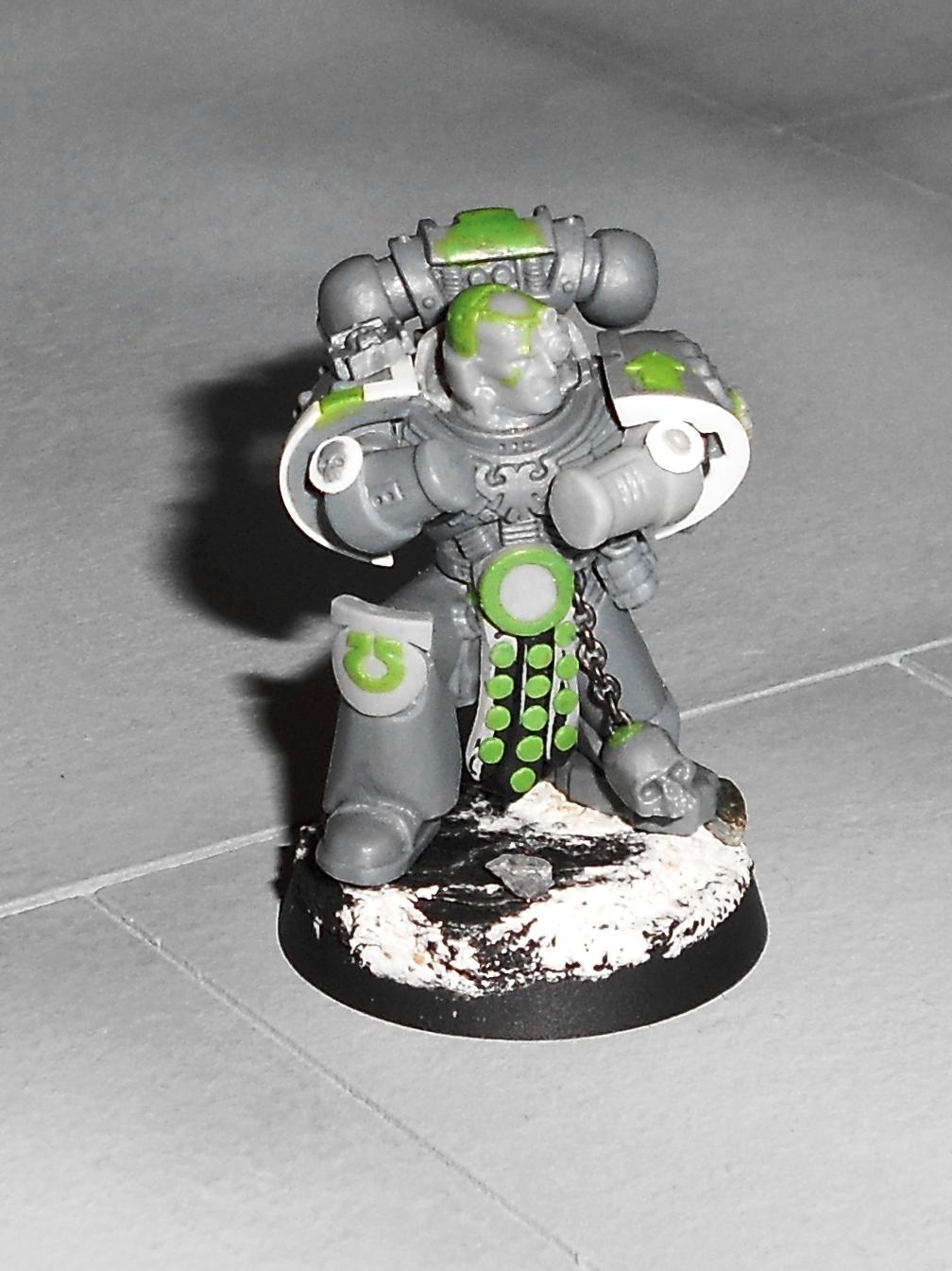 Captain, Company, Epathus, Greenstuff, Space Marines, Ultramarines, Veteran, Warhammer 40,000, Work In Progress