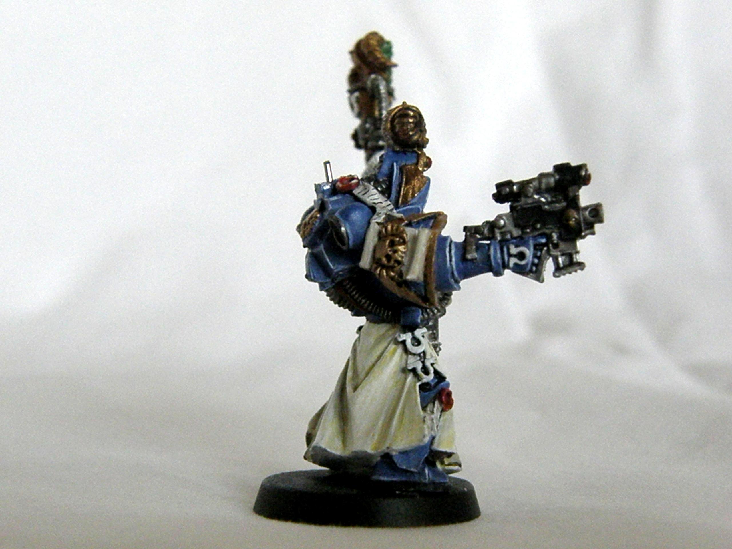 Blue, Cloth, Librarian, Smurf, Space Marines, Tabard, Tigurias, Ultramarines