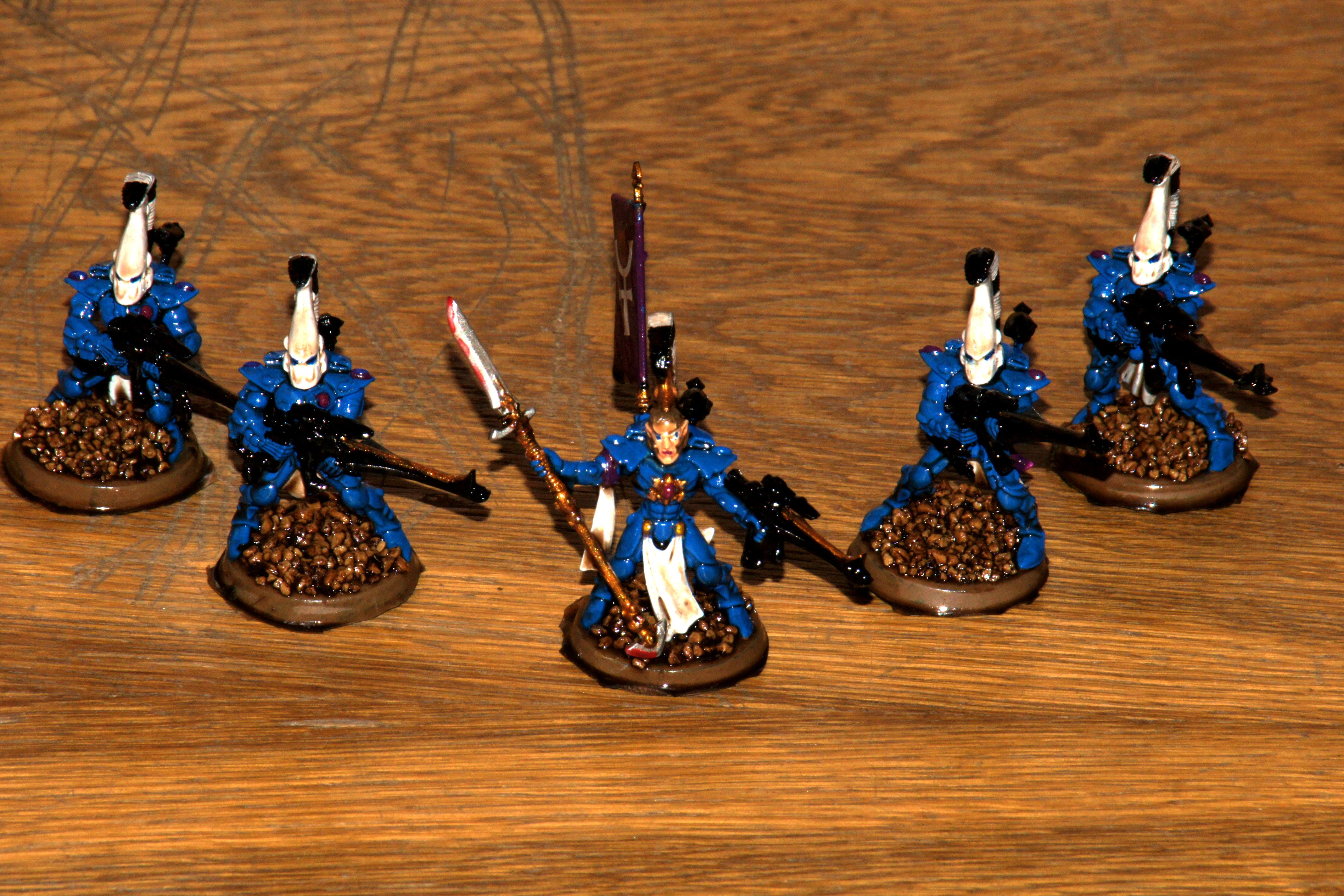 Army Painter, Dire Avengers, Eldar, Quickshade
