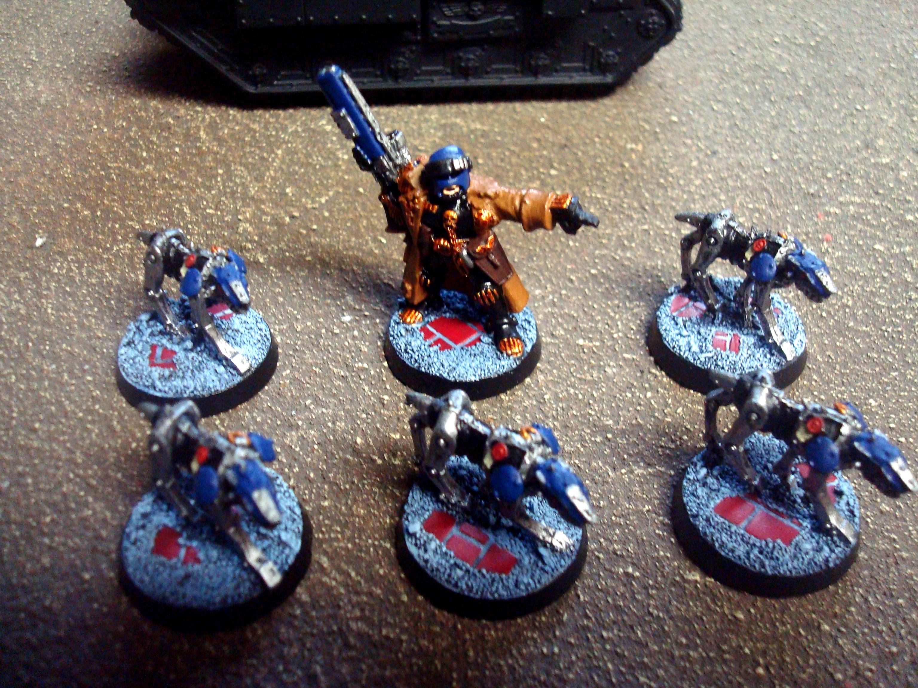 Adeptus Arbites, Adeptus Arbites Army, Arbite Cyber Mastiff Squad