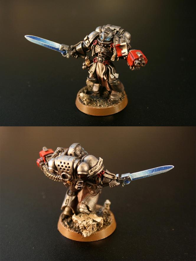 Brotherhood Captain, Grey Knights, Psycannon, Terminator Armor