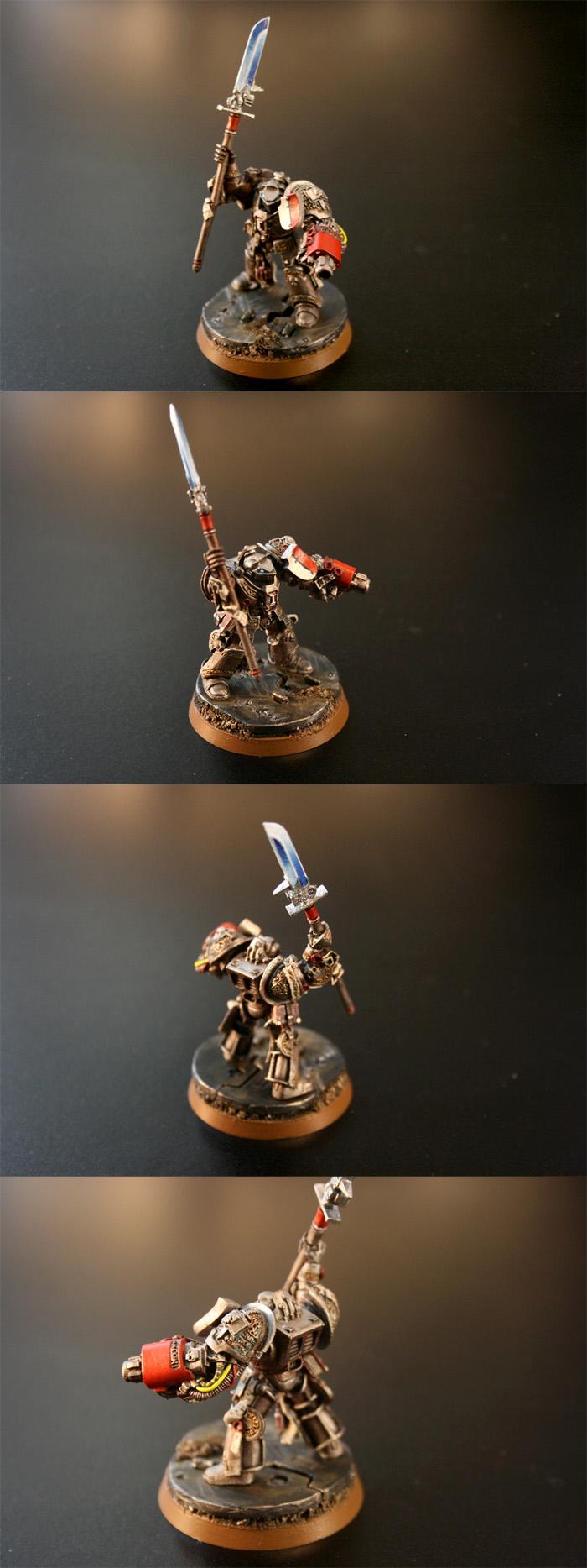 Brotherhood Captain, Grey Knights, Psycannon, Terminator Armor