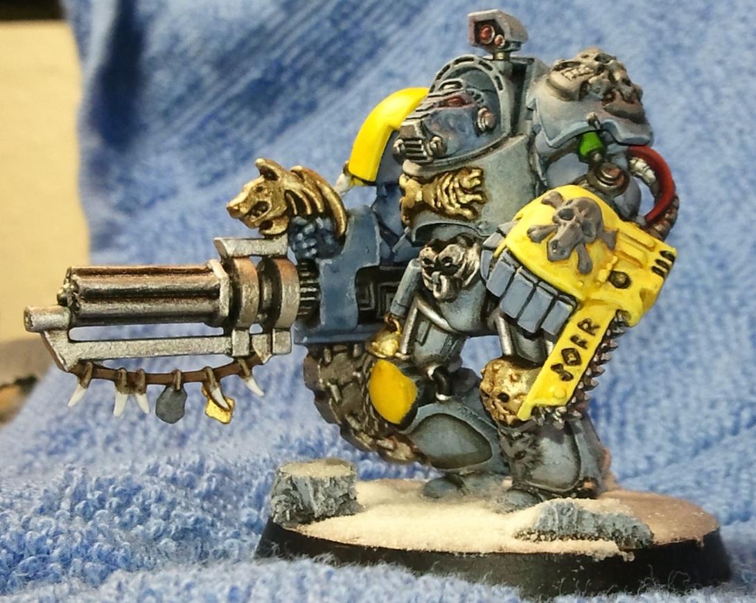 Space Marines, Space Wolves, Terminator Armor, Wolf Guard