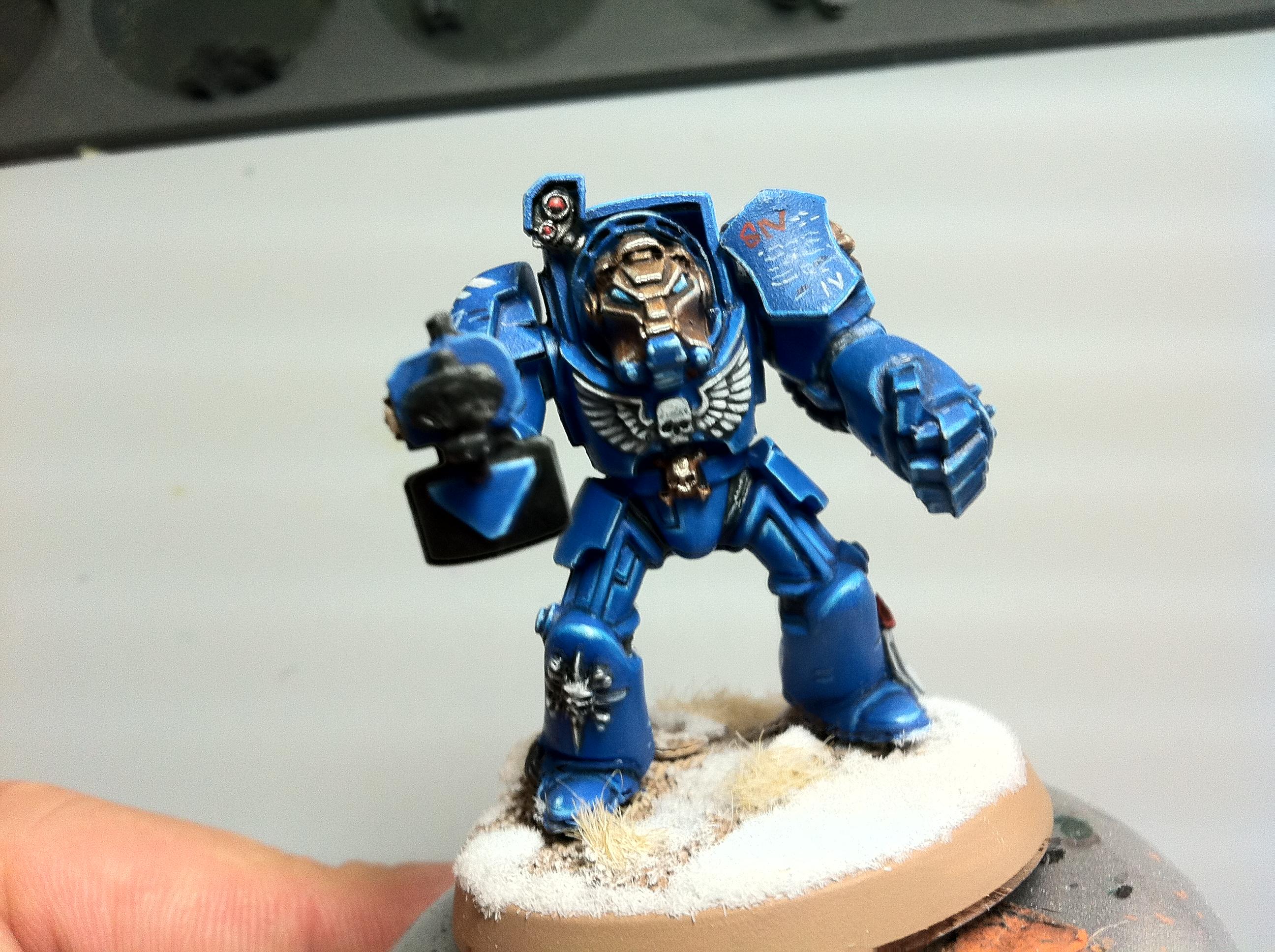 Power Fist, Space Marines, Tactical Dreadnought Armour. Storm Bolter, Terminator Armor, Warhammer 40,000