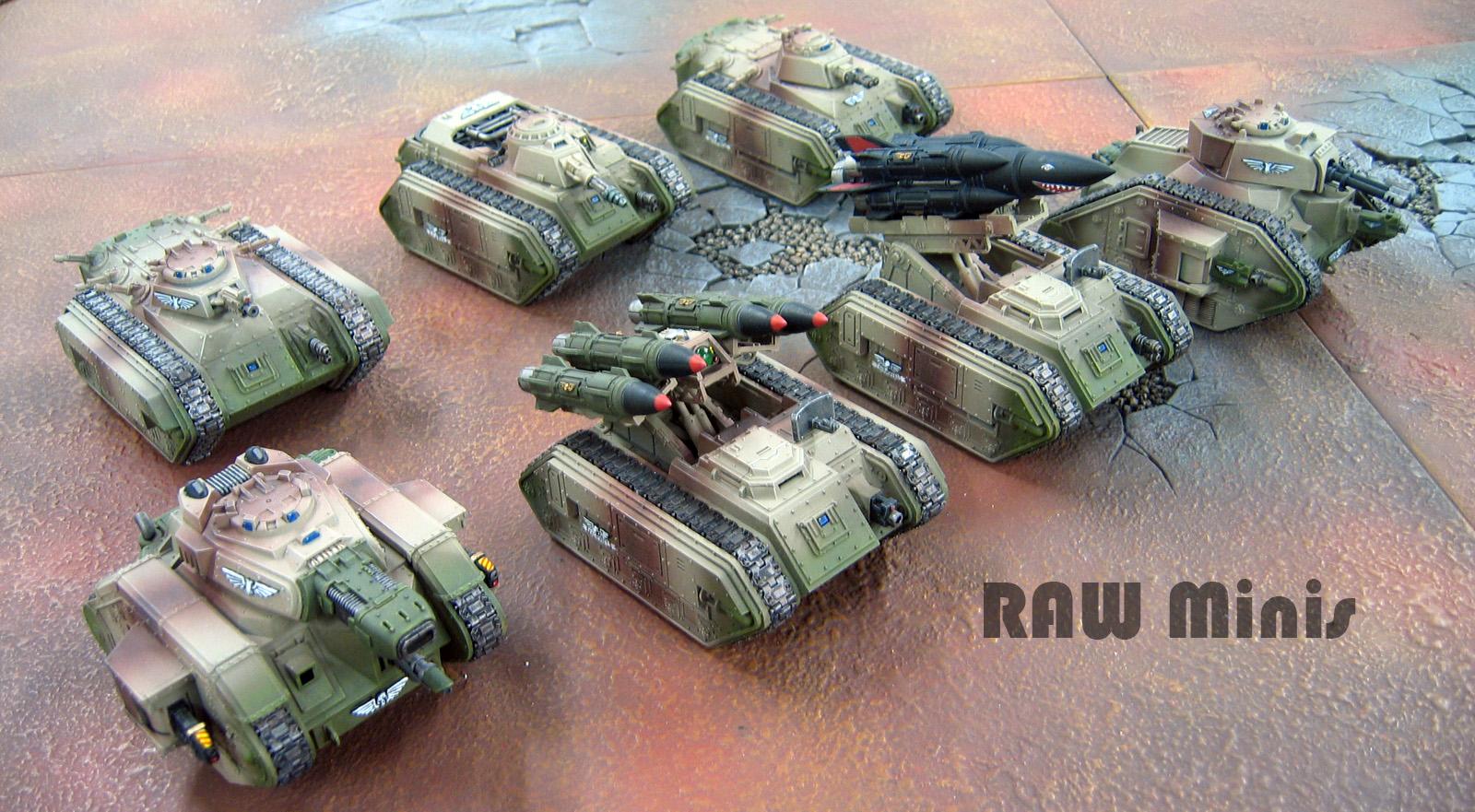 Banewolf, Cadians, Chimera, Conversion, Deathstrike, Hellhound, Imperial Guard, Leman Russ, Manticore, Painting, Tank, Vehicle, Warhammer 40,000