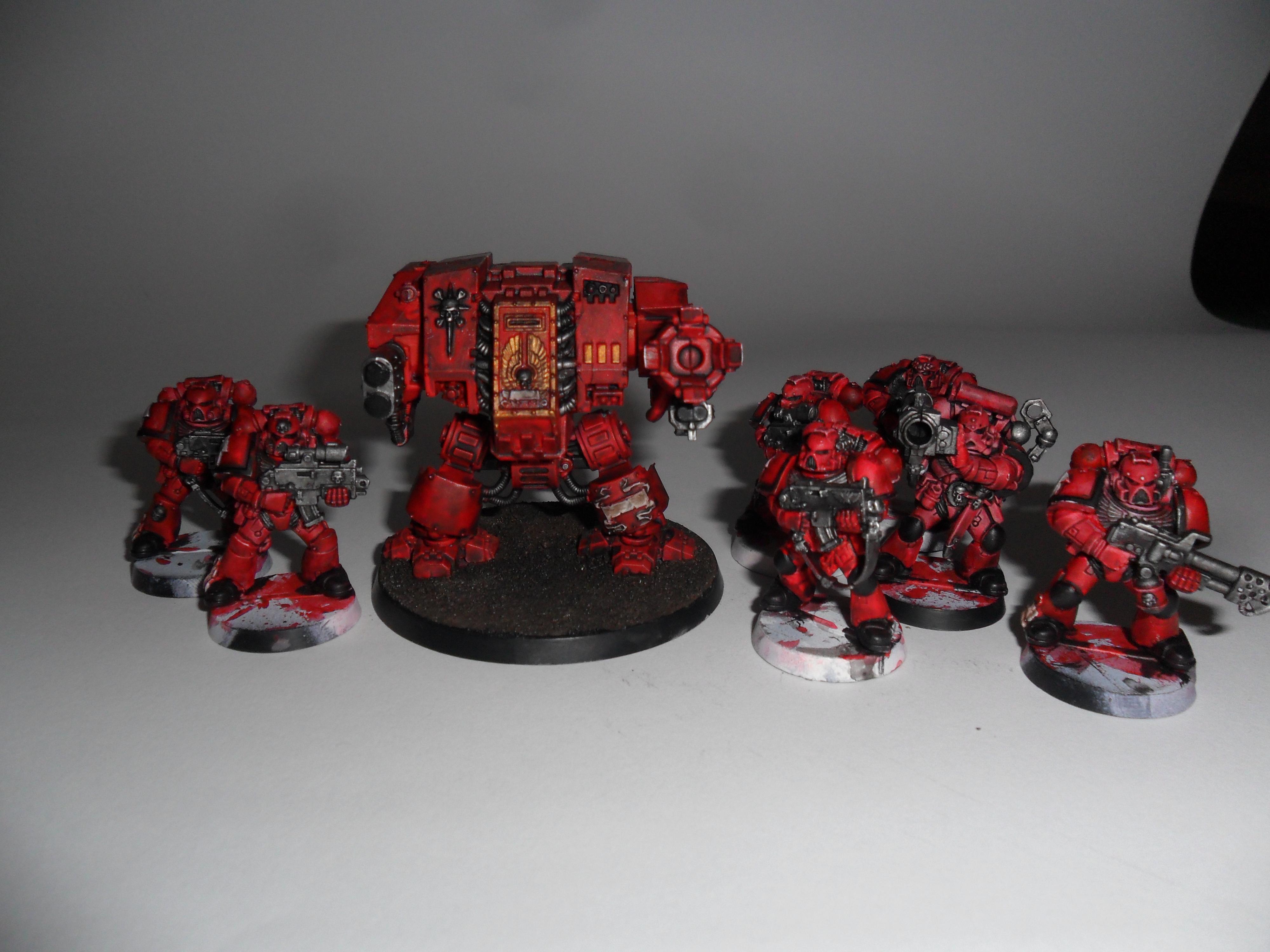 Dreadnought, Original Chapter, Space Marines, Tactical Squad, Warhammer 40,000