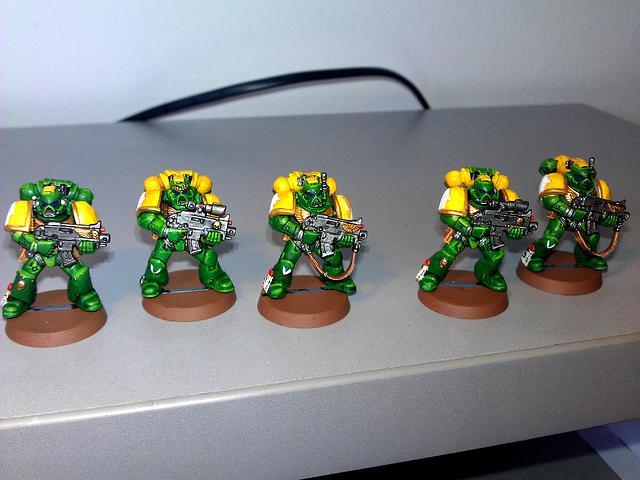 Space Marines, Tactical Squad, Warhammer 40,000, White Fang