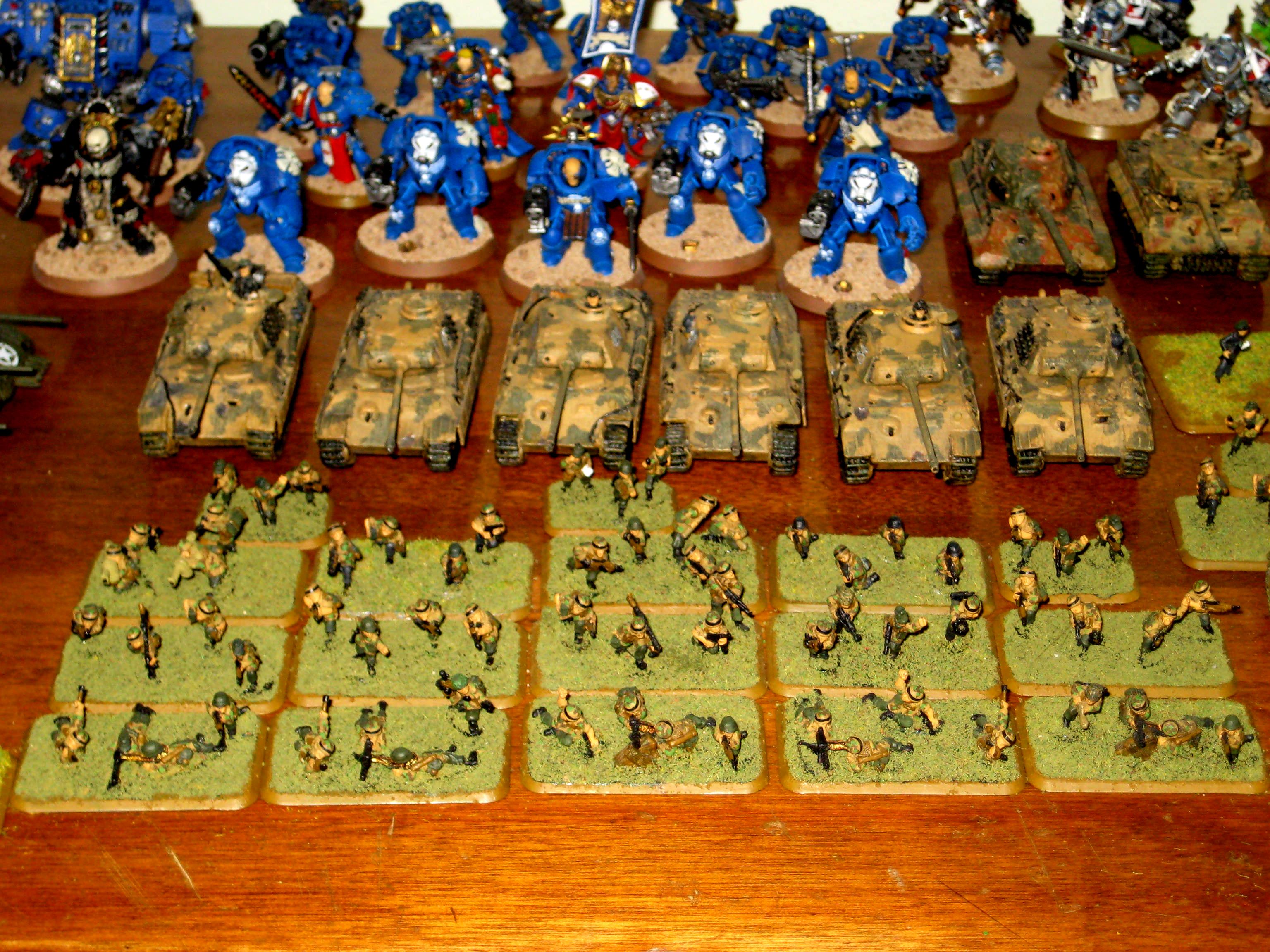Flames of war and 40k