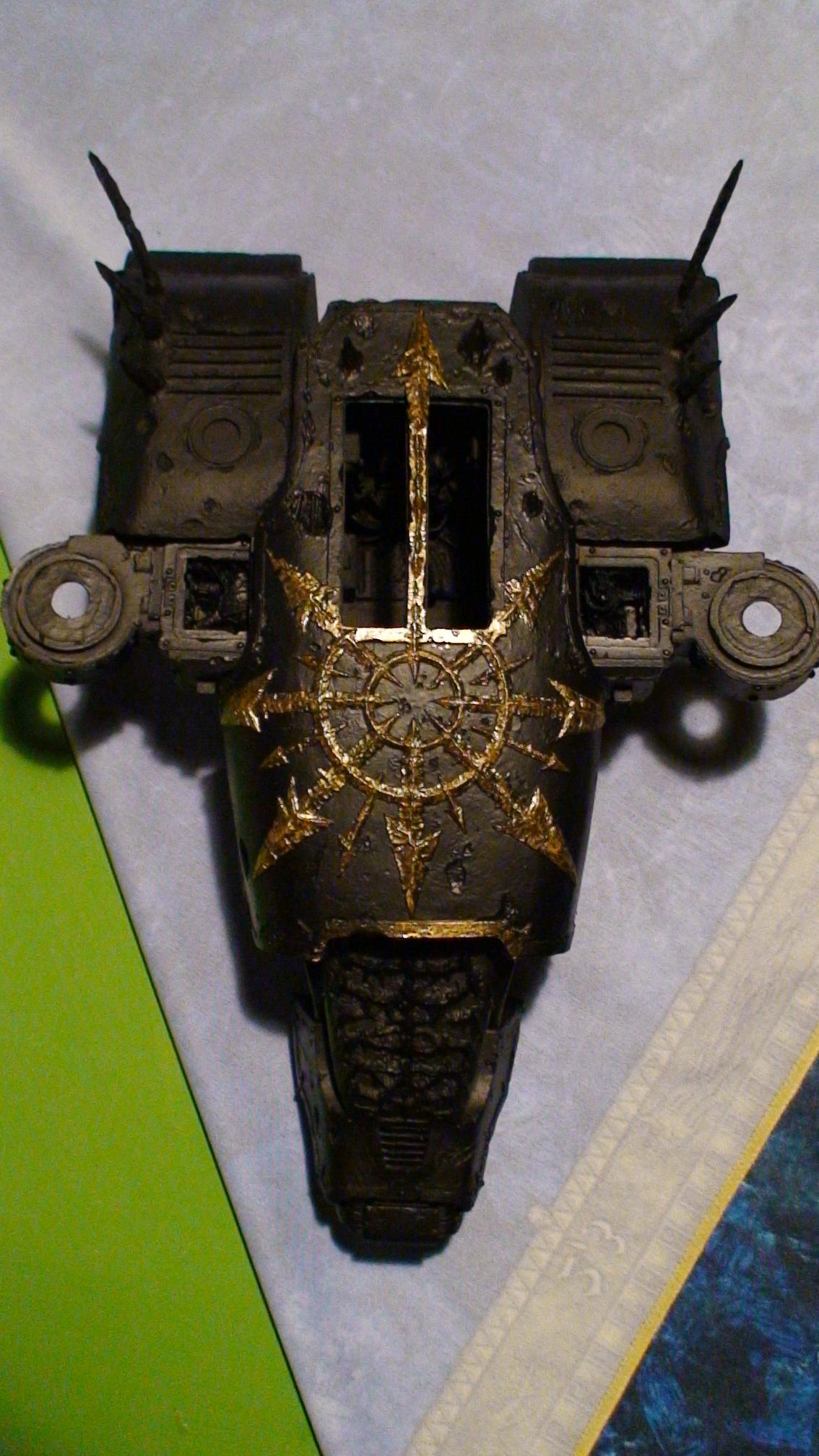 Chaos, Forge World, Titan, Warhammer 40,000, Warhound, Work In Progress