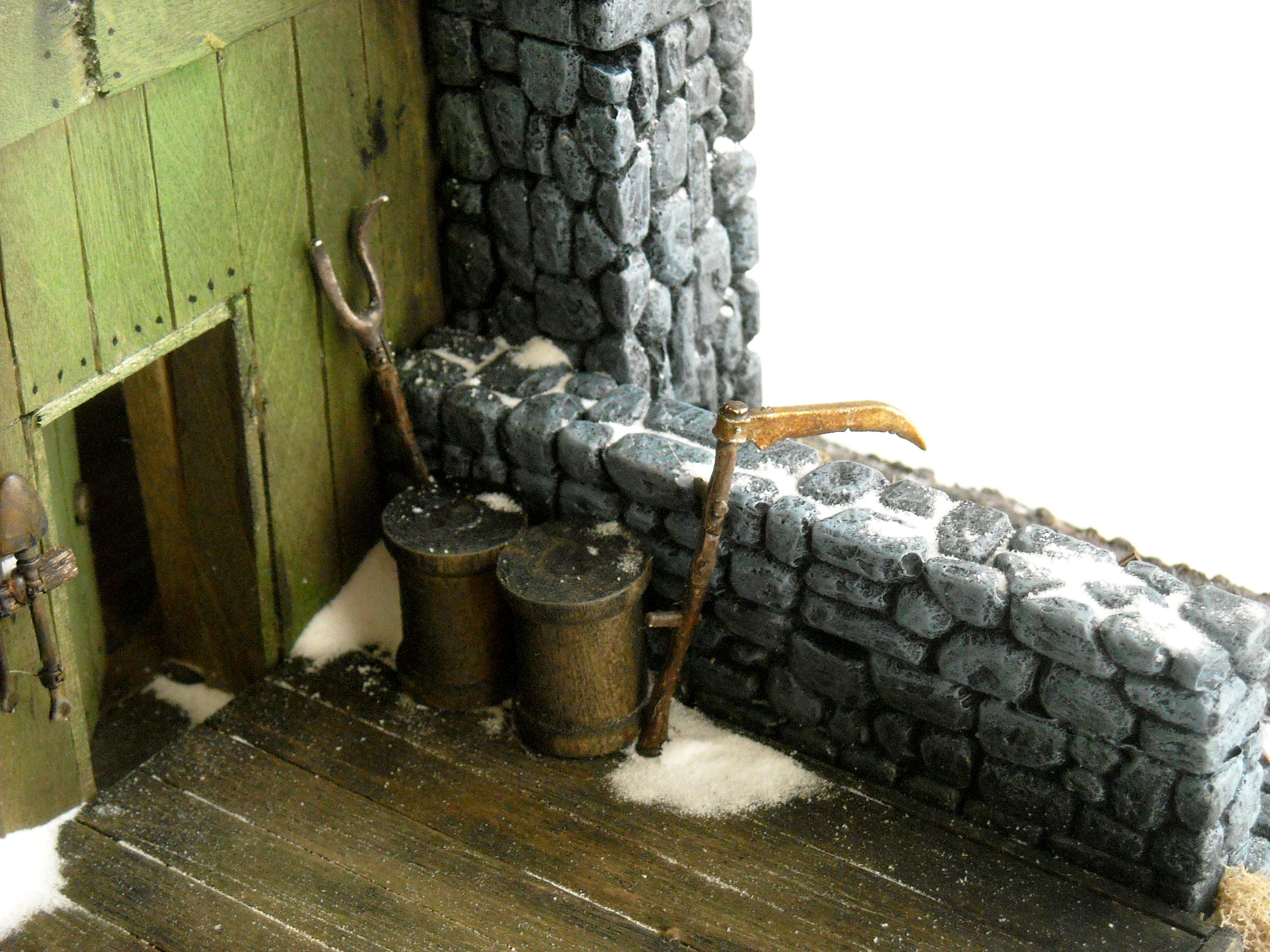 Barrel, Hoe, Snow, Terrain, Warmachine