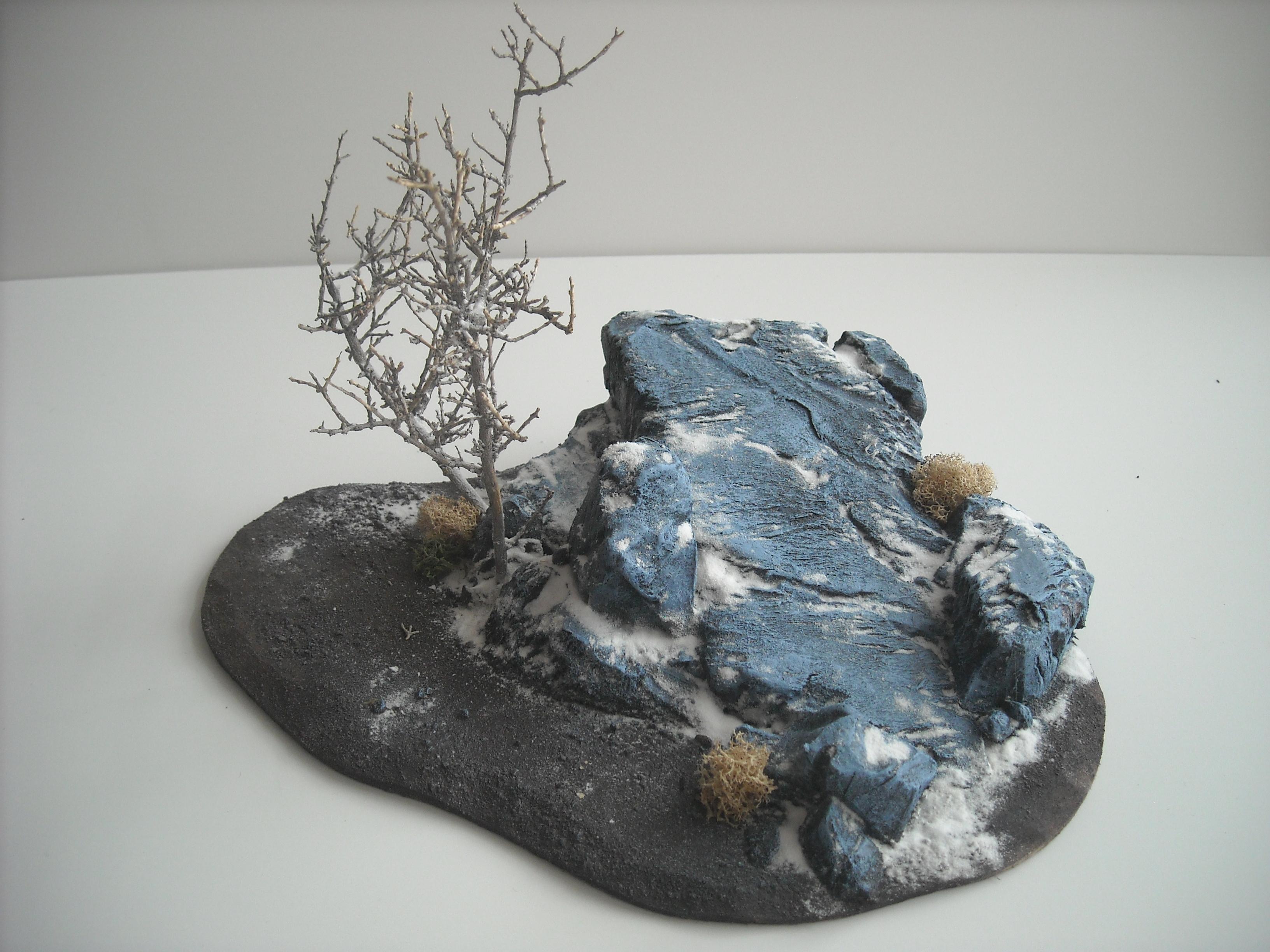 Rock, Snow, Terrain, Warmachine