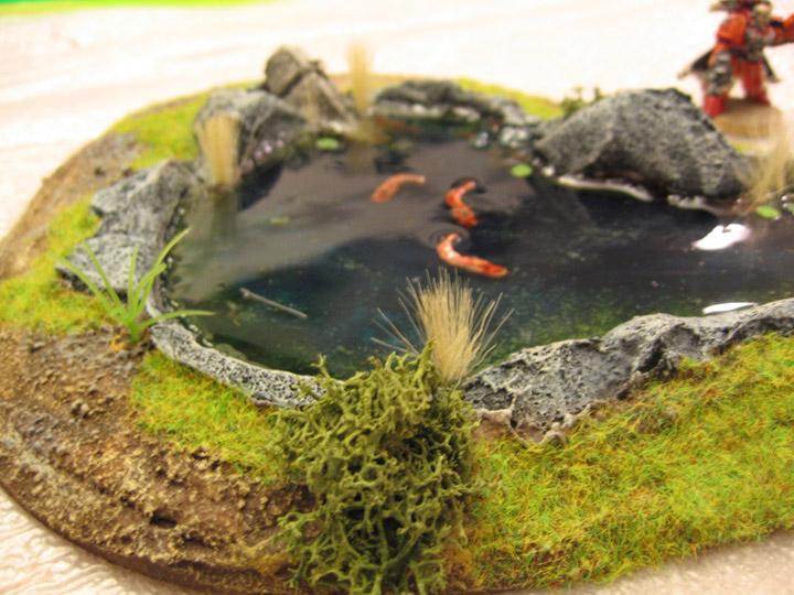 Terrain, Warmachine, Warmachine - Pond detail