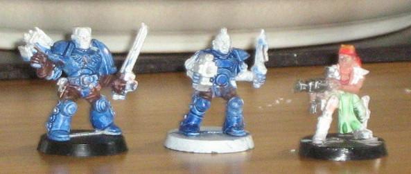 rouge trader space marines front (And other person)