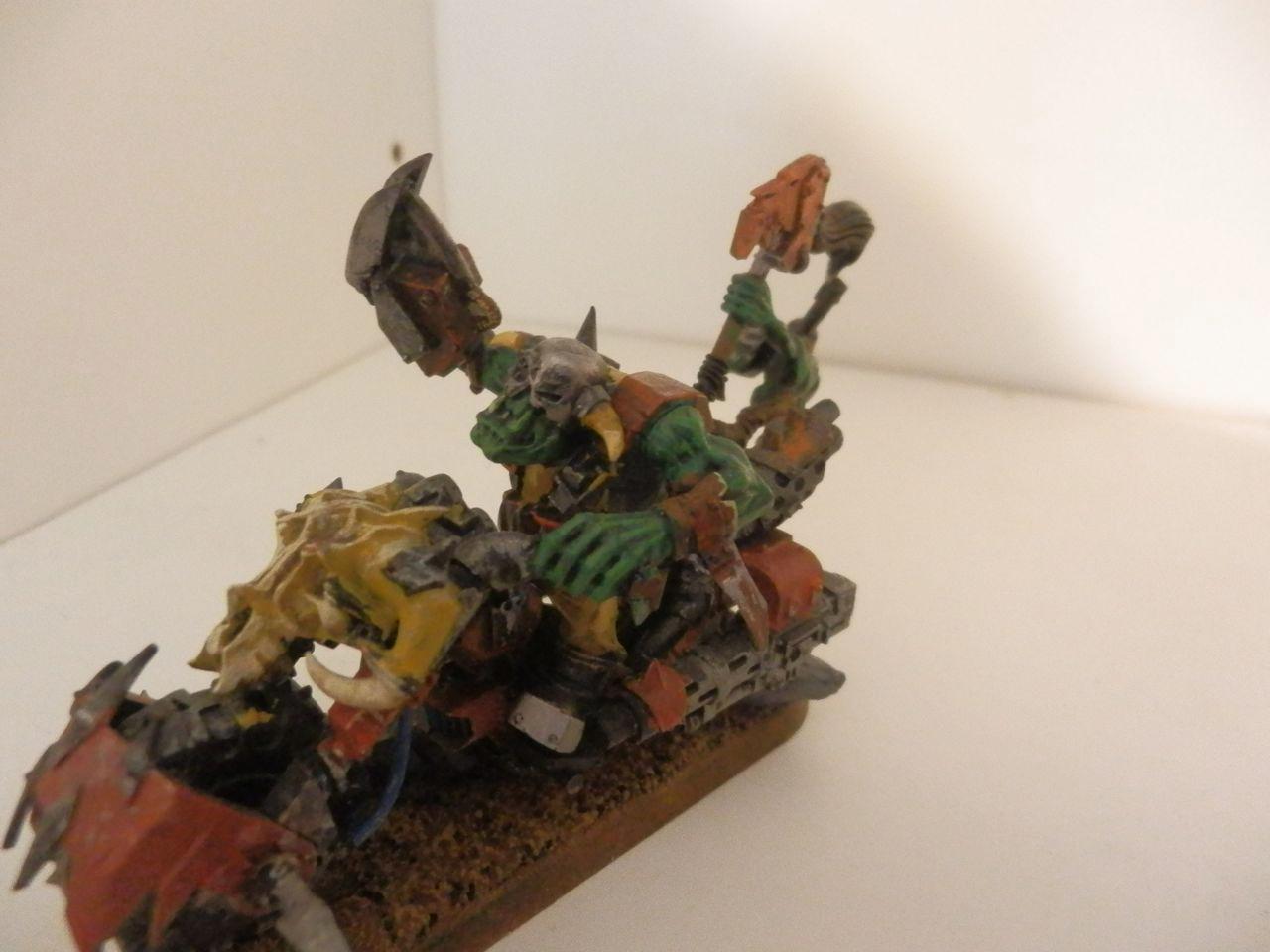 Nob, Orks, Warbiker, Gutsnagga's Warbiker Nob pic 1
