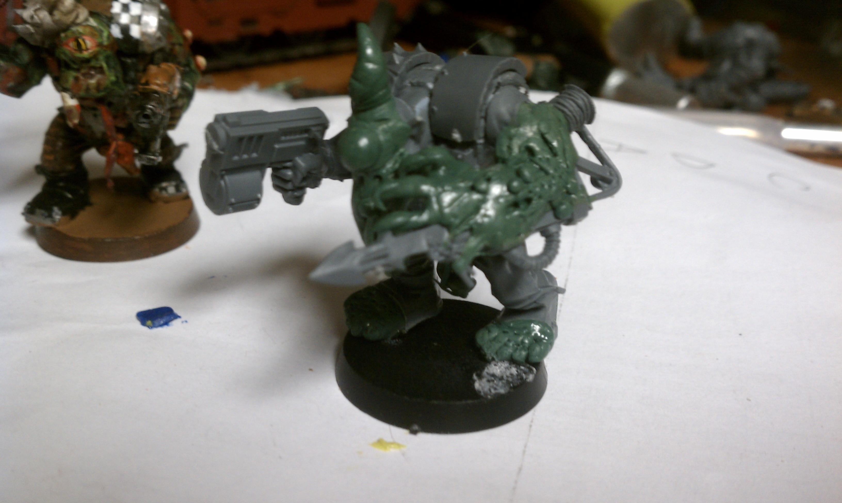 Greenstuff, Ork Daemon Hybrid, Warhammer 40,000