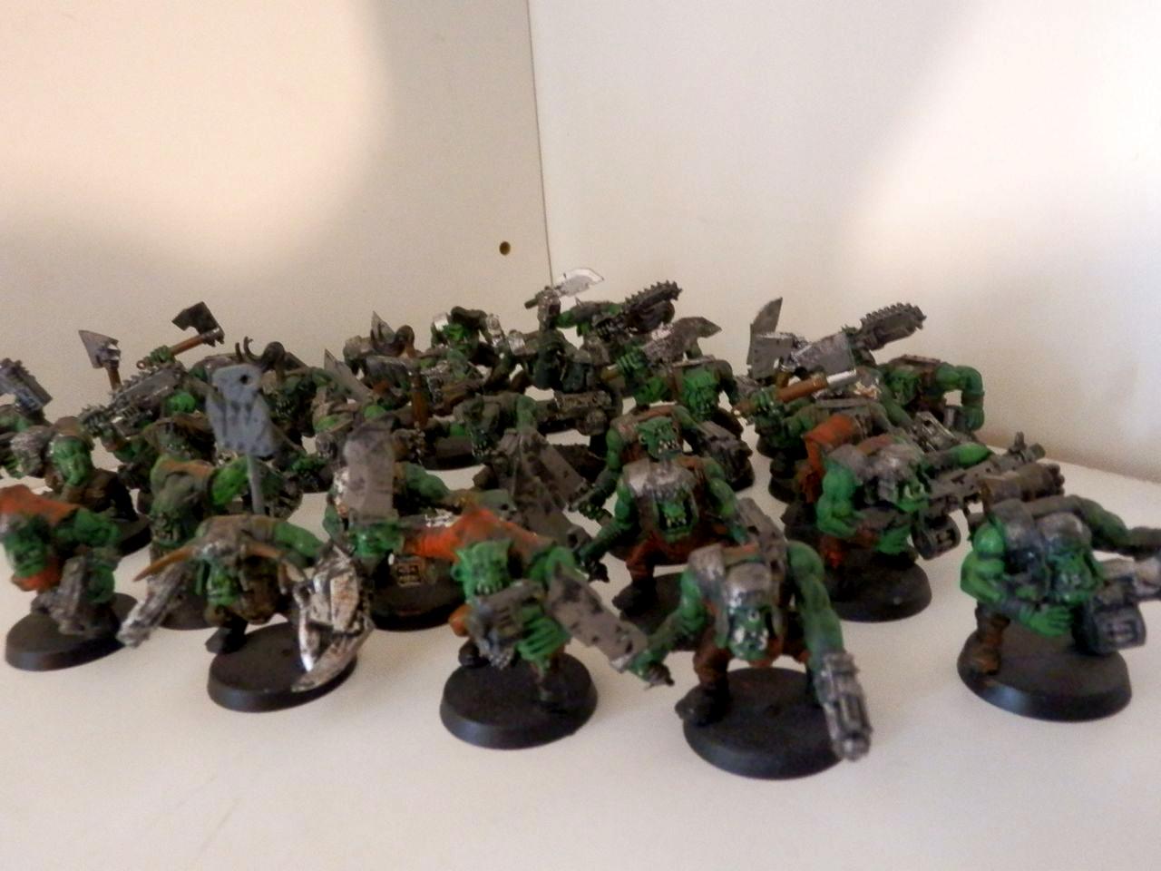 Boy, Nob, Orks, Slugga's