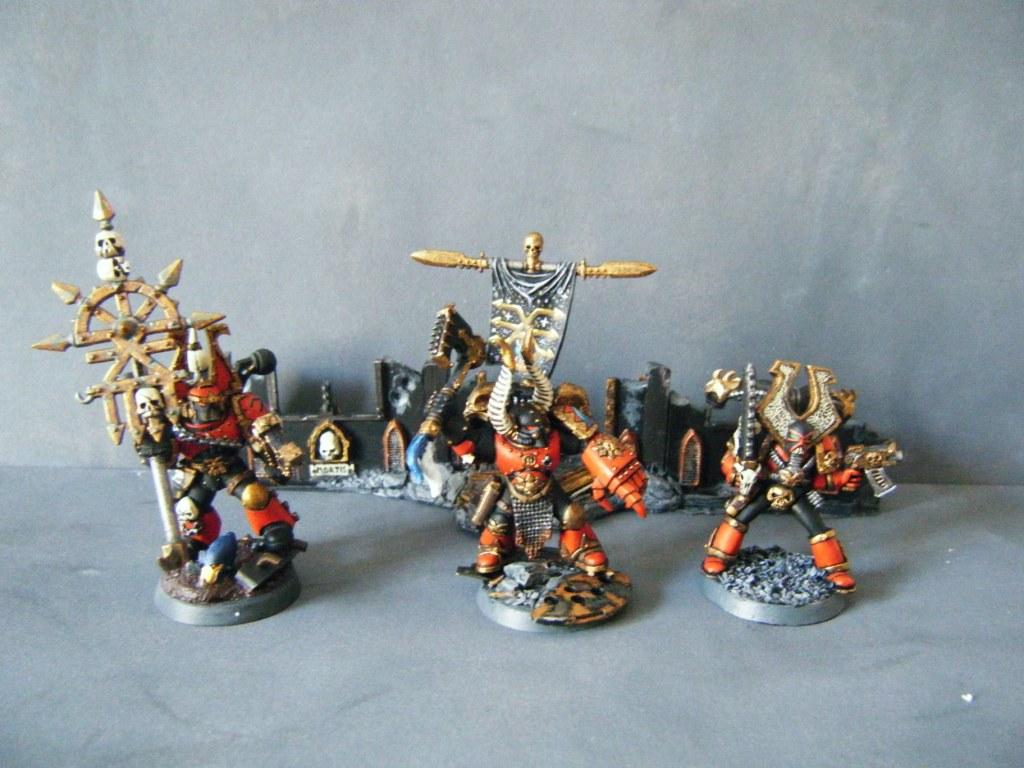 Astartes, Berserk, Berzerk, Chaos, Chaos Space Marines, Freehand, Khorne, Out Of Production, Space Marines, Space Marines Du Chaos, World Eaters