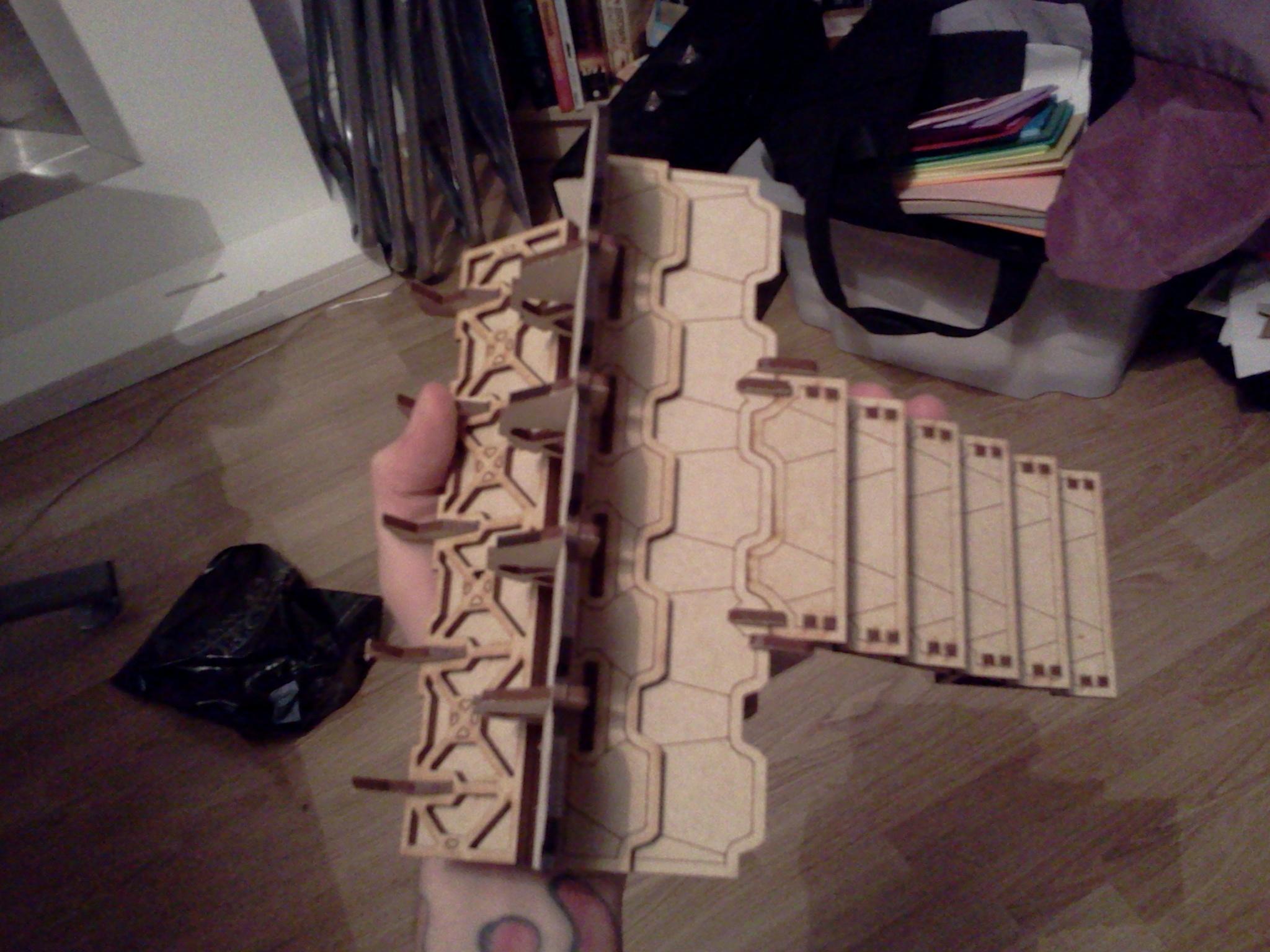 Stair part. I got my girlfriend to throw it on the floor and it didn't break :D