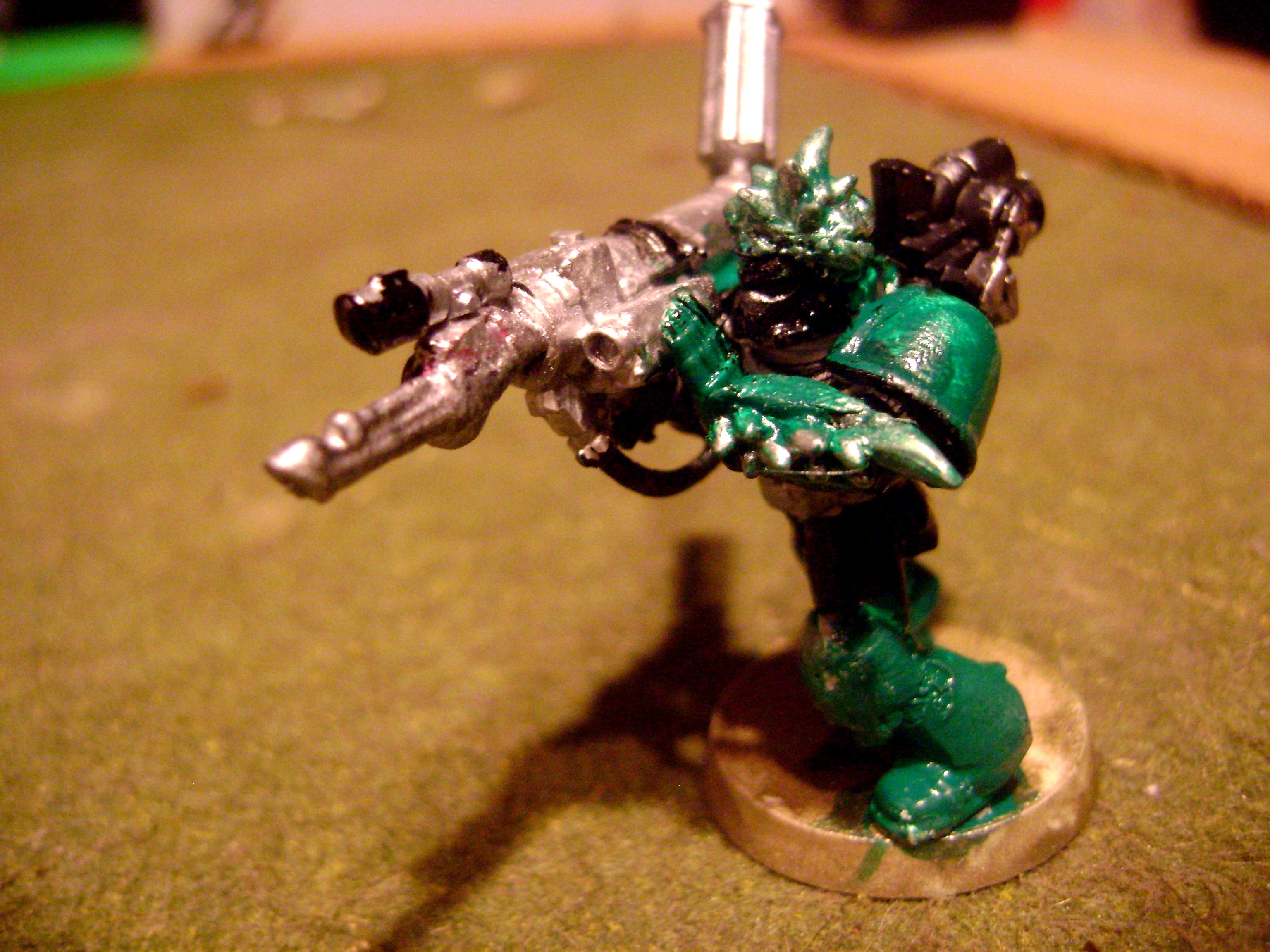 Chaos, Chaosmarine, Lascannon