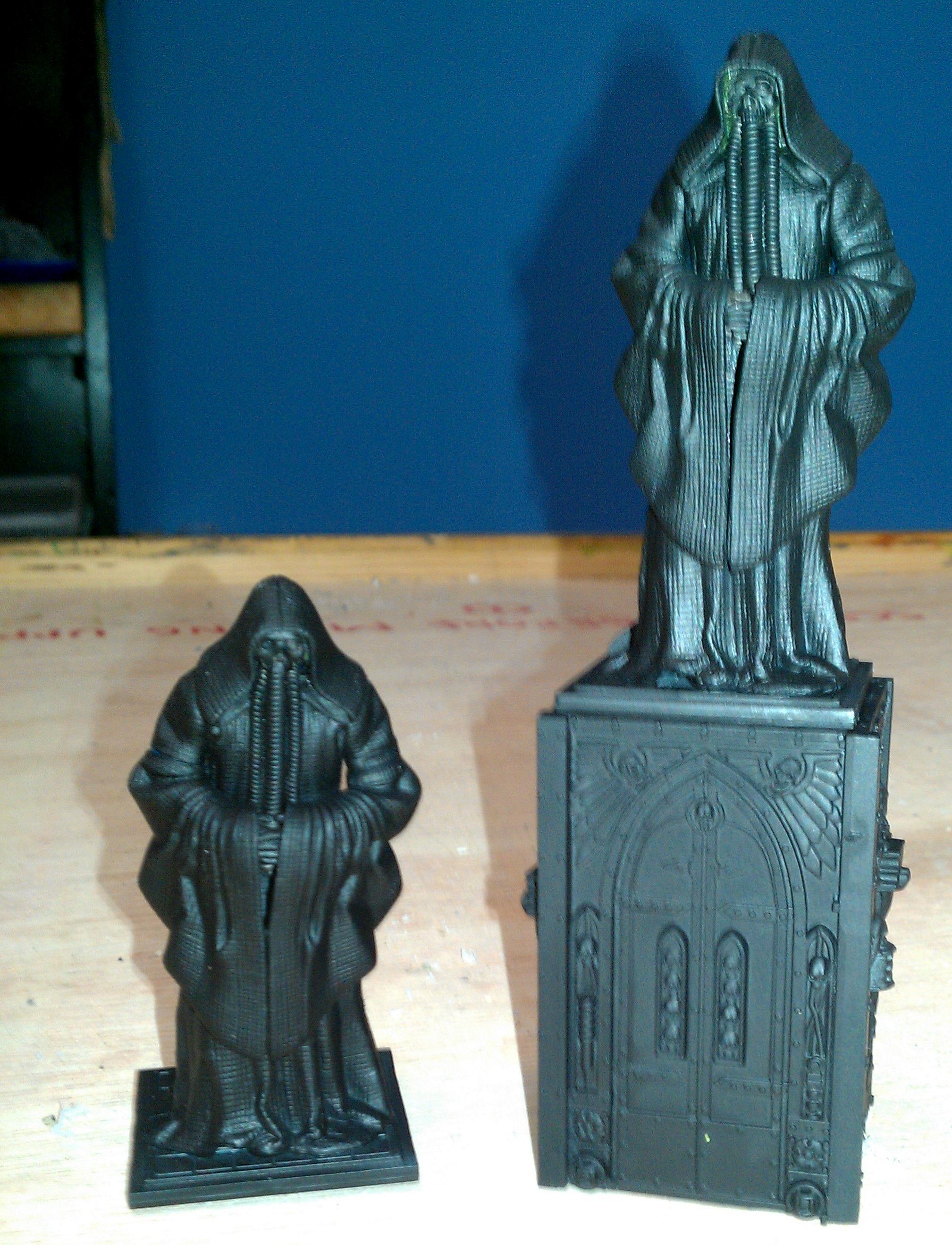 Adeptus Mechanicus, Grimdark, Statue, Tech Priest, Terrain