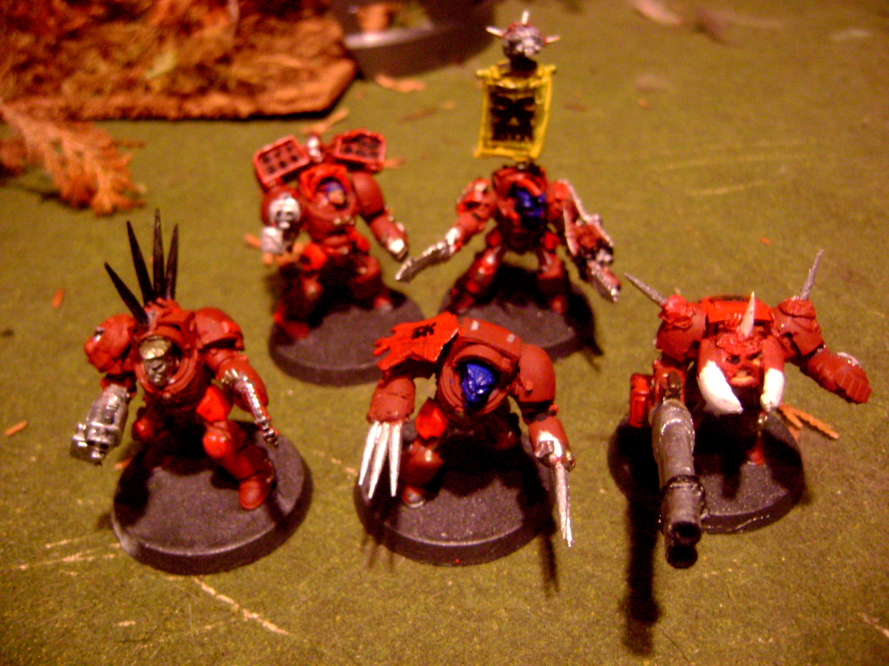 Chaos. Terminators, Conversion, Khorne, Wi.p