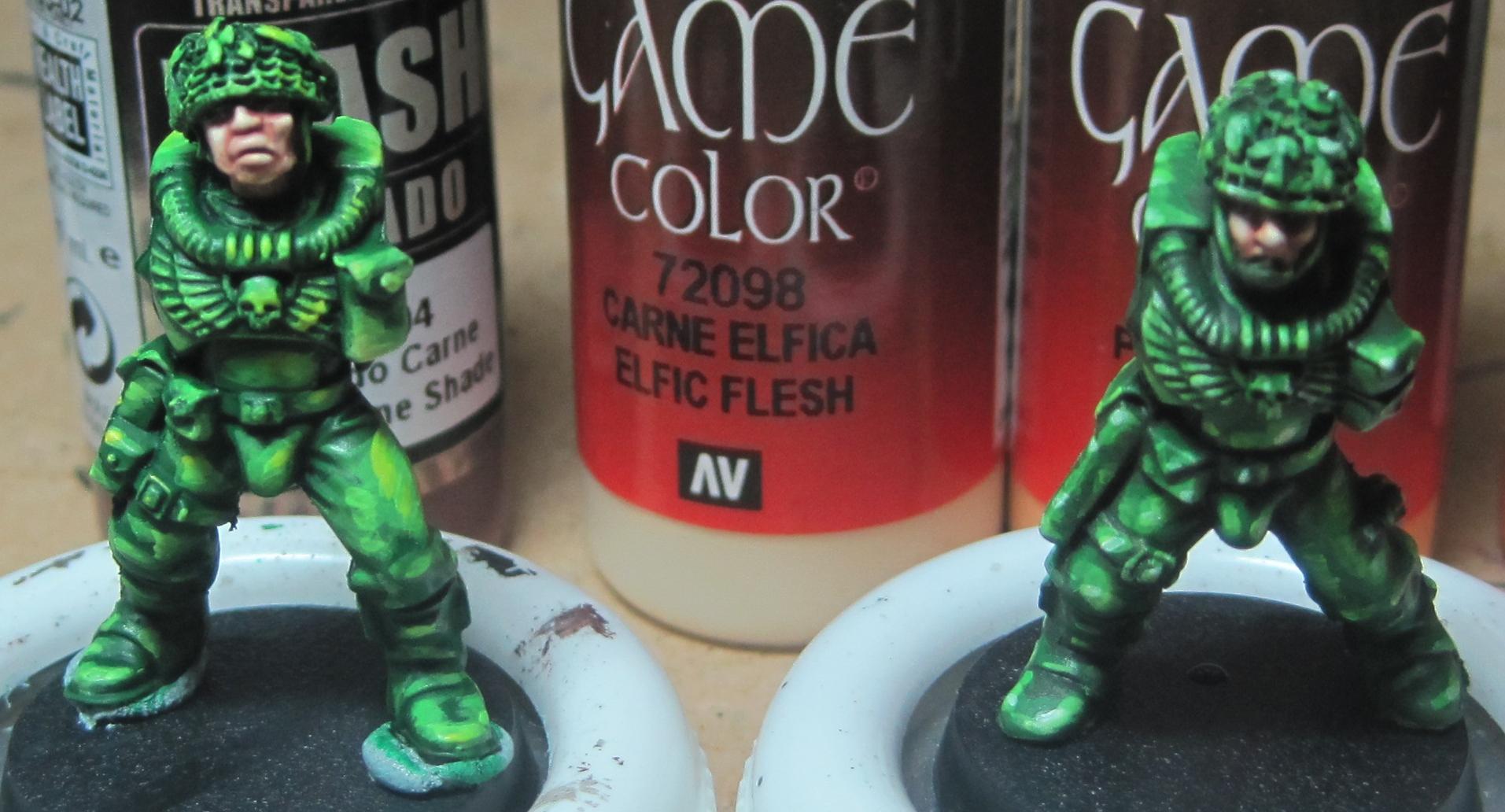Buzz Lightyear, Space Marines, Toy Story, Warhammer 40,000, Work In Progress