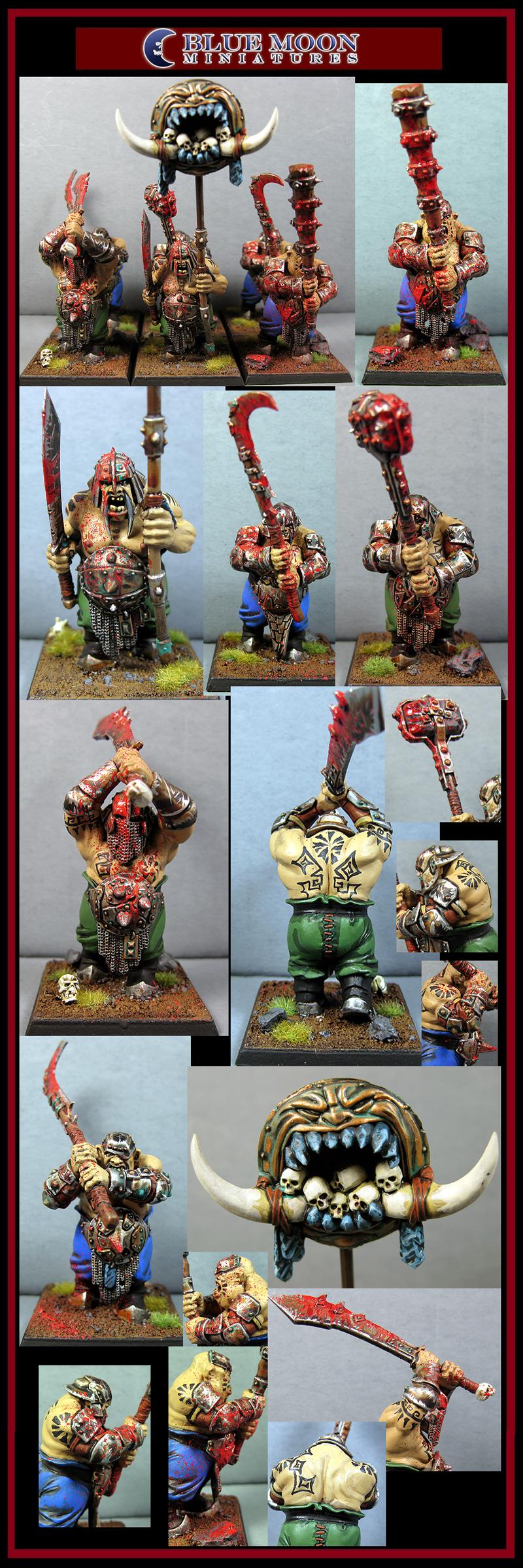Ogre Kingdomes, Ogres, Pro Painted, Warhammer Fantasy
