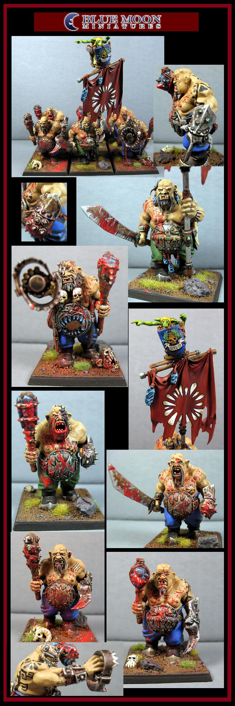 Ogre Kingdomes, Ogres, Pro Painted, Warhammer Fantasy