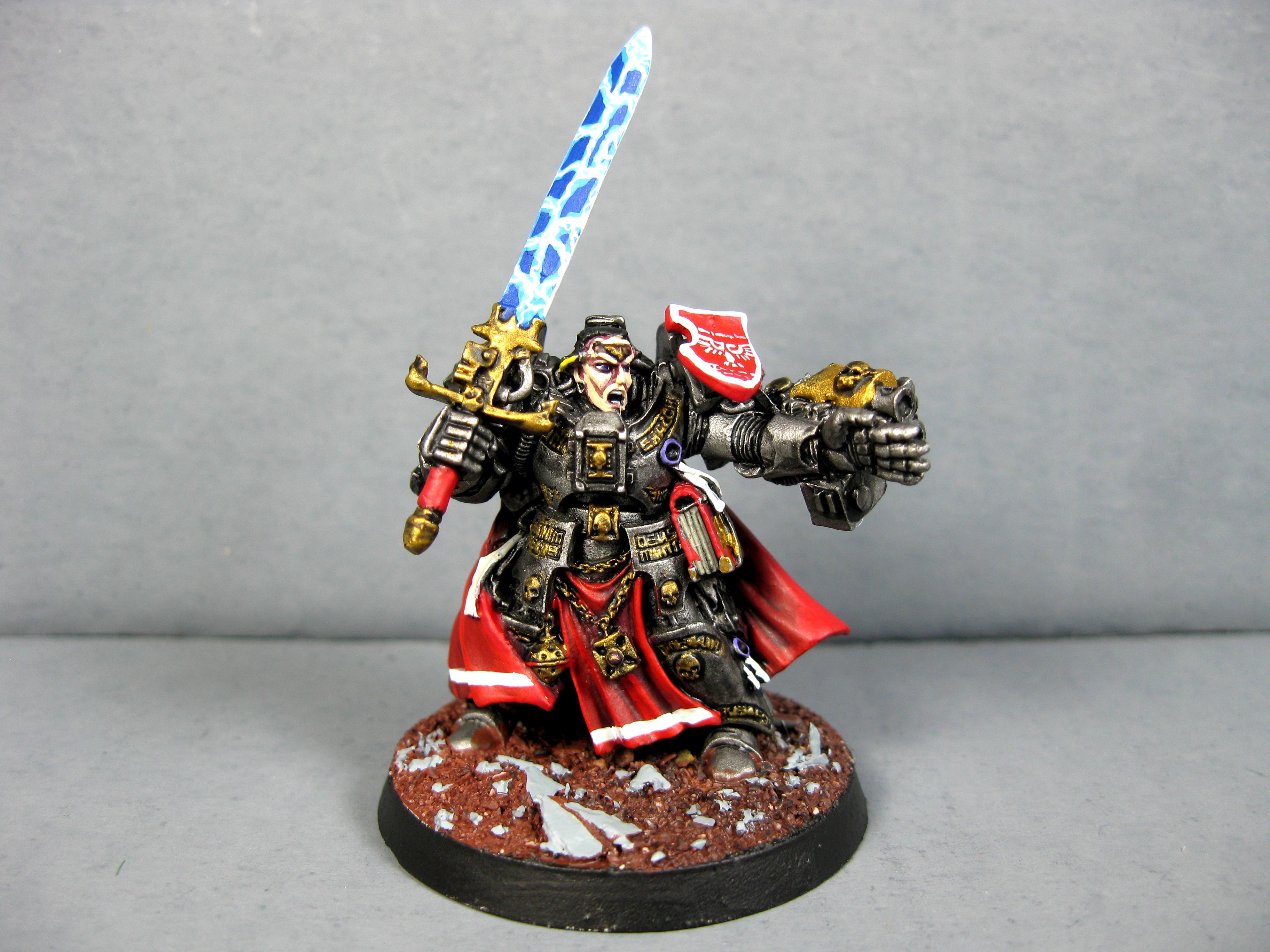 Captain, Grey Knights, Power Weapon, Space Marines, Warhammer 40,000