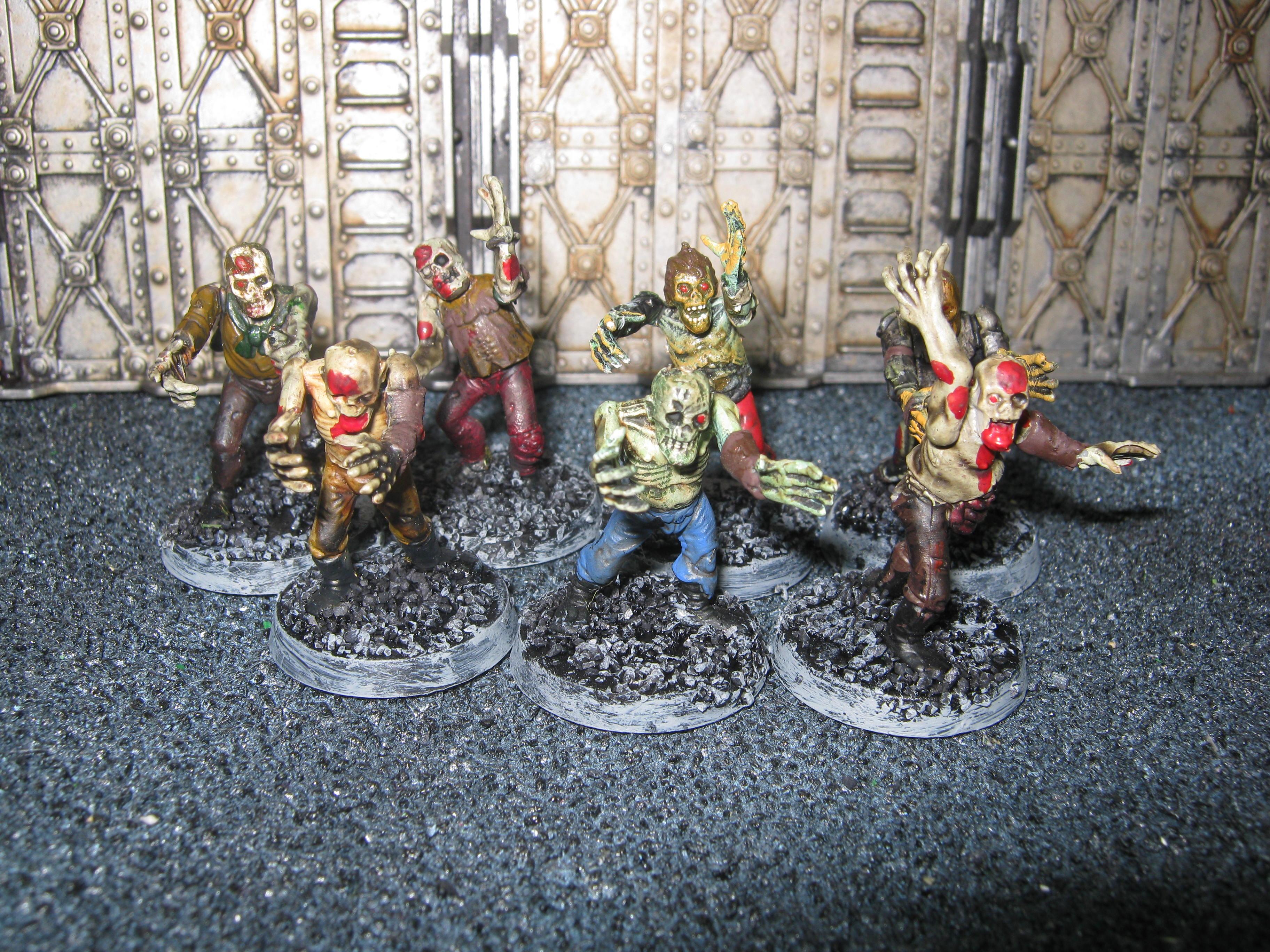 Chaos Cult, Conversion, Necromunda, Plague Zombies, Traitor Guard, Warhammer 40,000