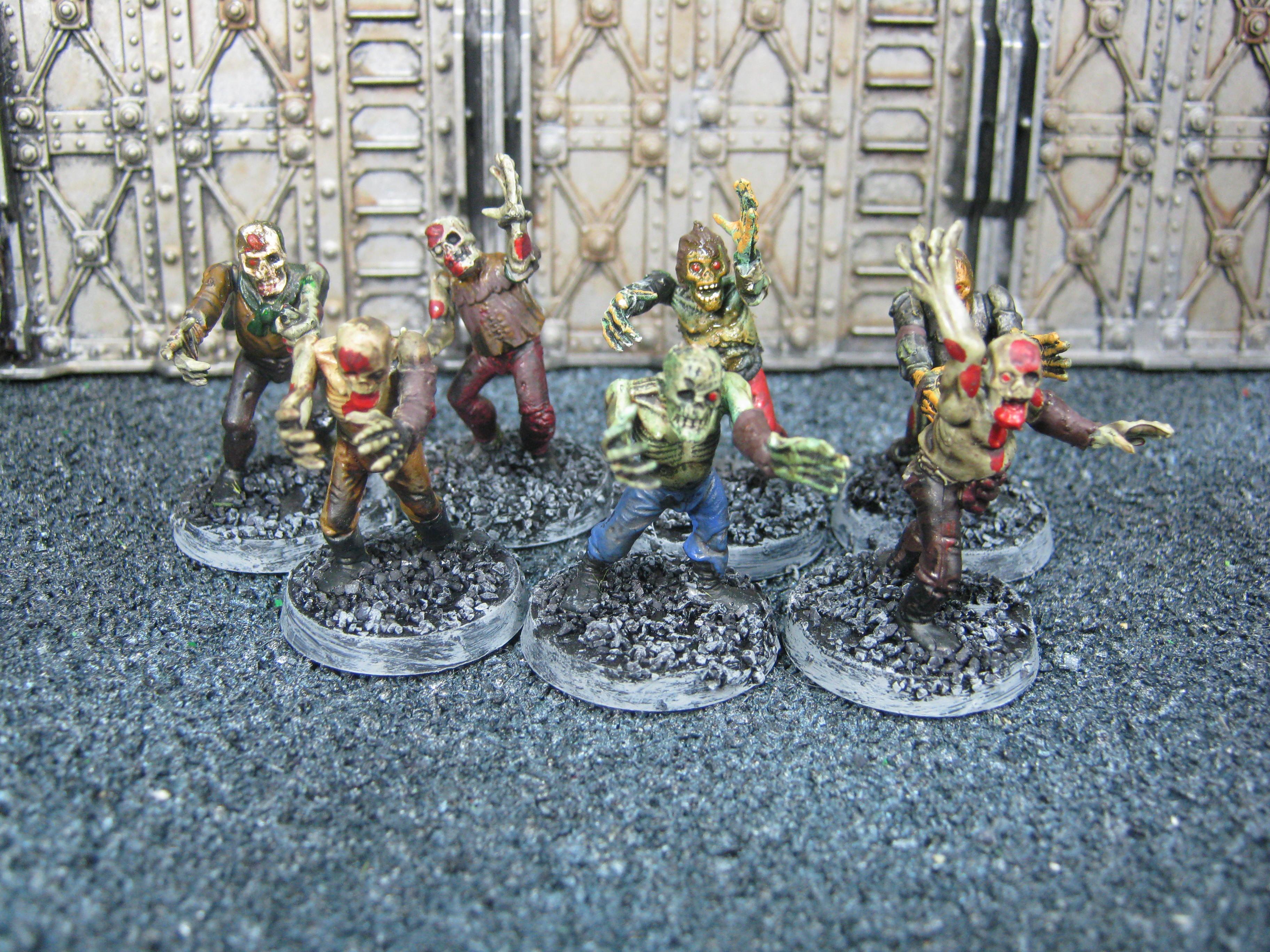 Chaos Cult, Conversion, Necromunda, Plague Zombies, Traitor Guard, Warhammer 40,000