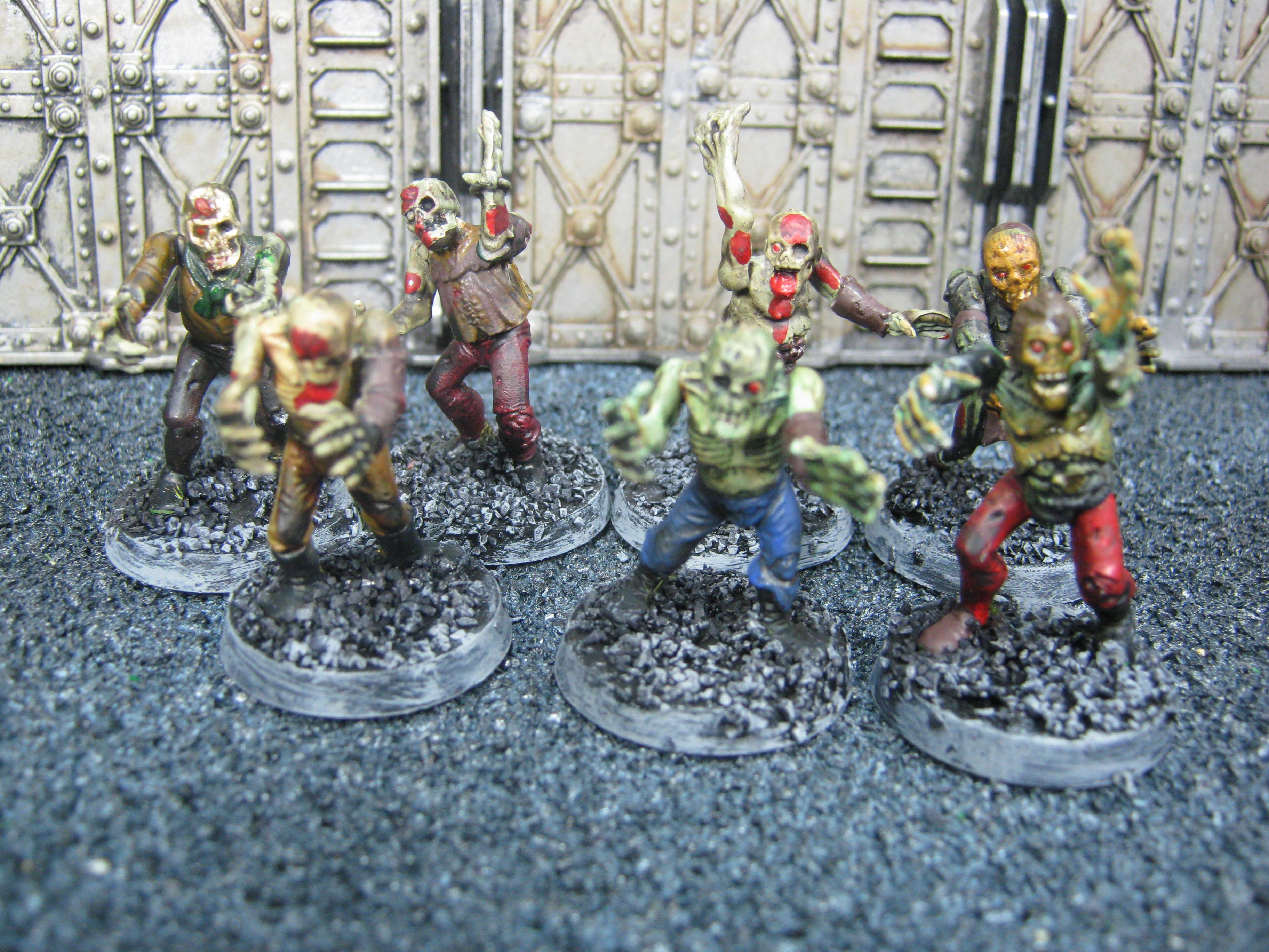 Chaos Cult, Conversion, Necromunda, Plague Zombies, Traitor Guard, Warhammer 40,000