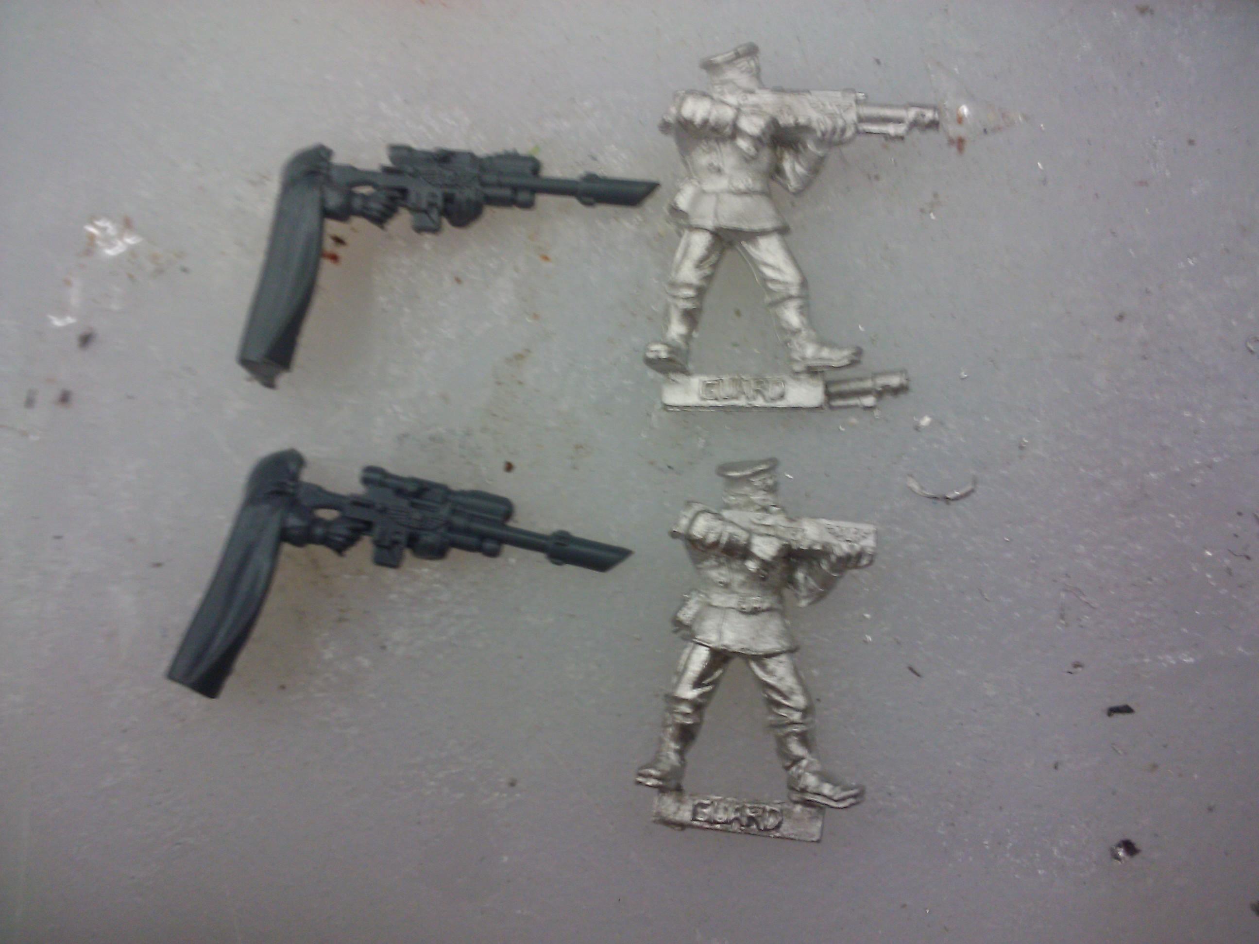 Conversion, Imperial Guard, Mordian Iron Guard, Snipers, Warhammer 40,000