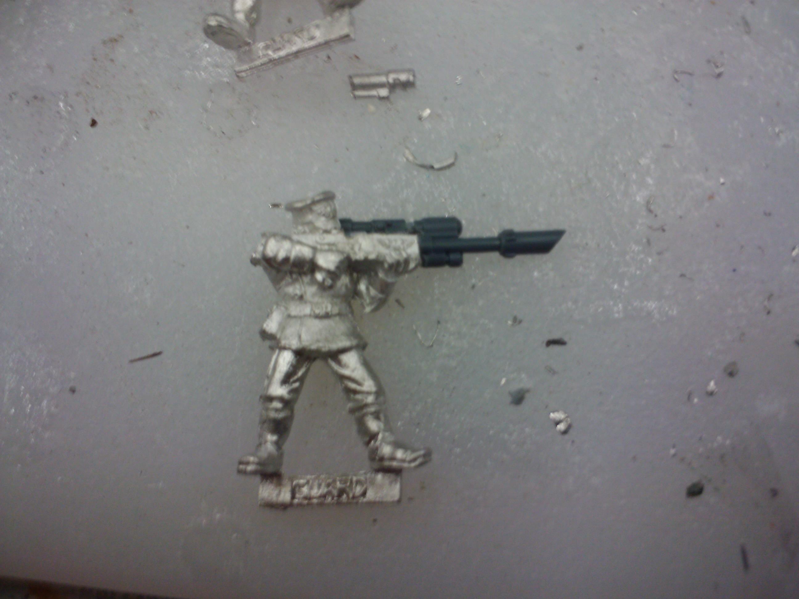 Conversion, Imperial Guard, Mordian Iron Guard, Snipers, Warhammer 40,000