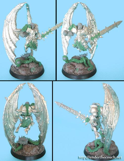 Chaos, Conversion, Jump Pack, Slaanesh, Space Marines, Winged