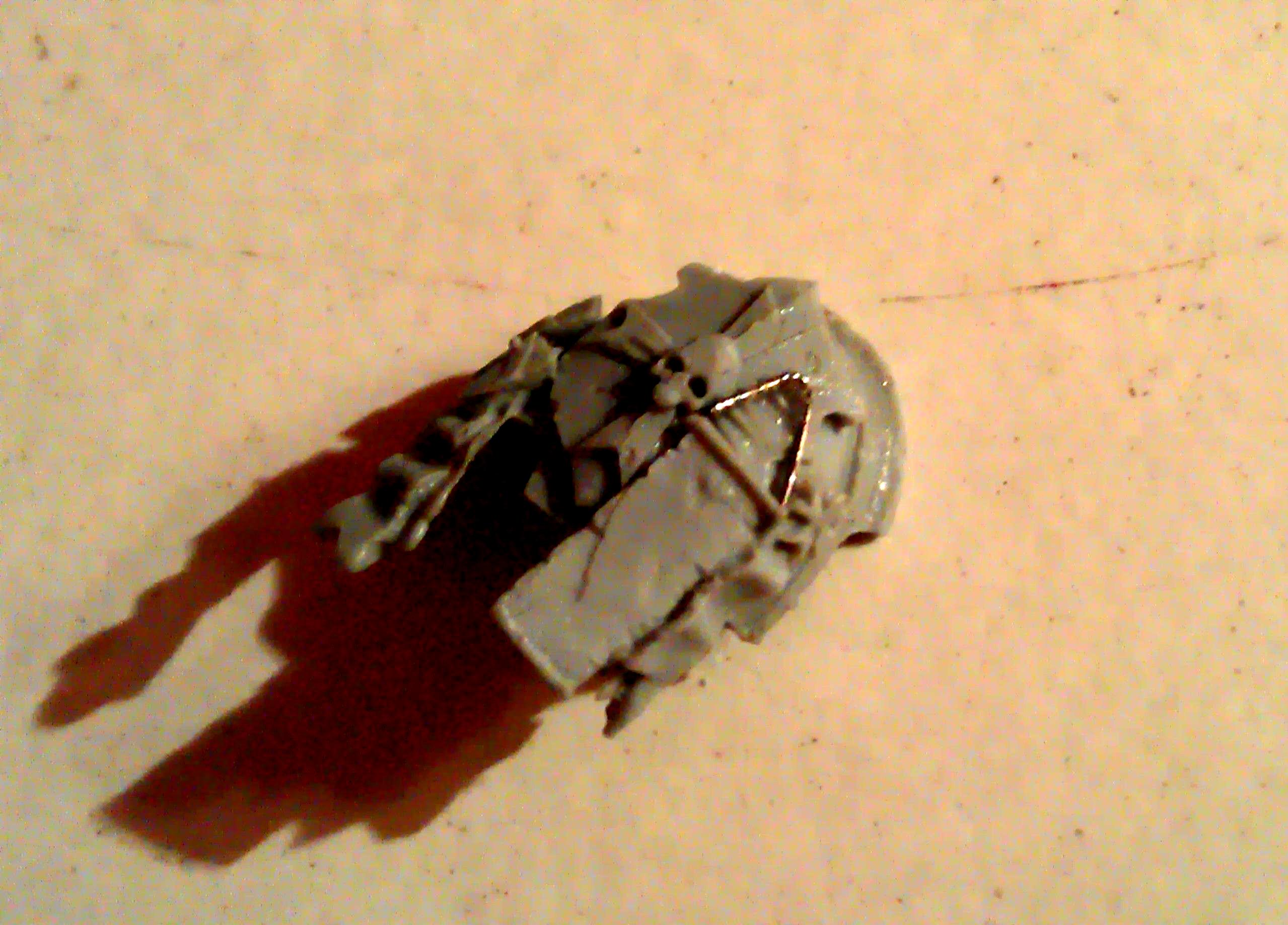 Plastic, WIP Left Shoulder