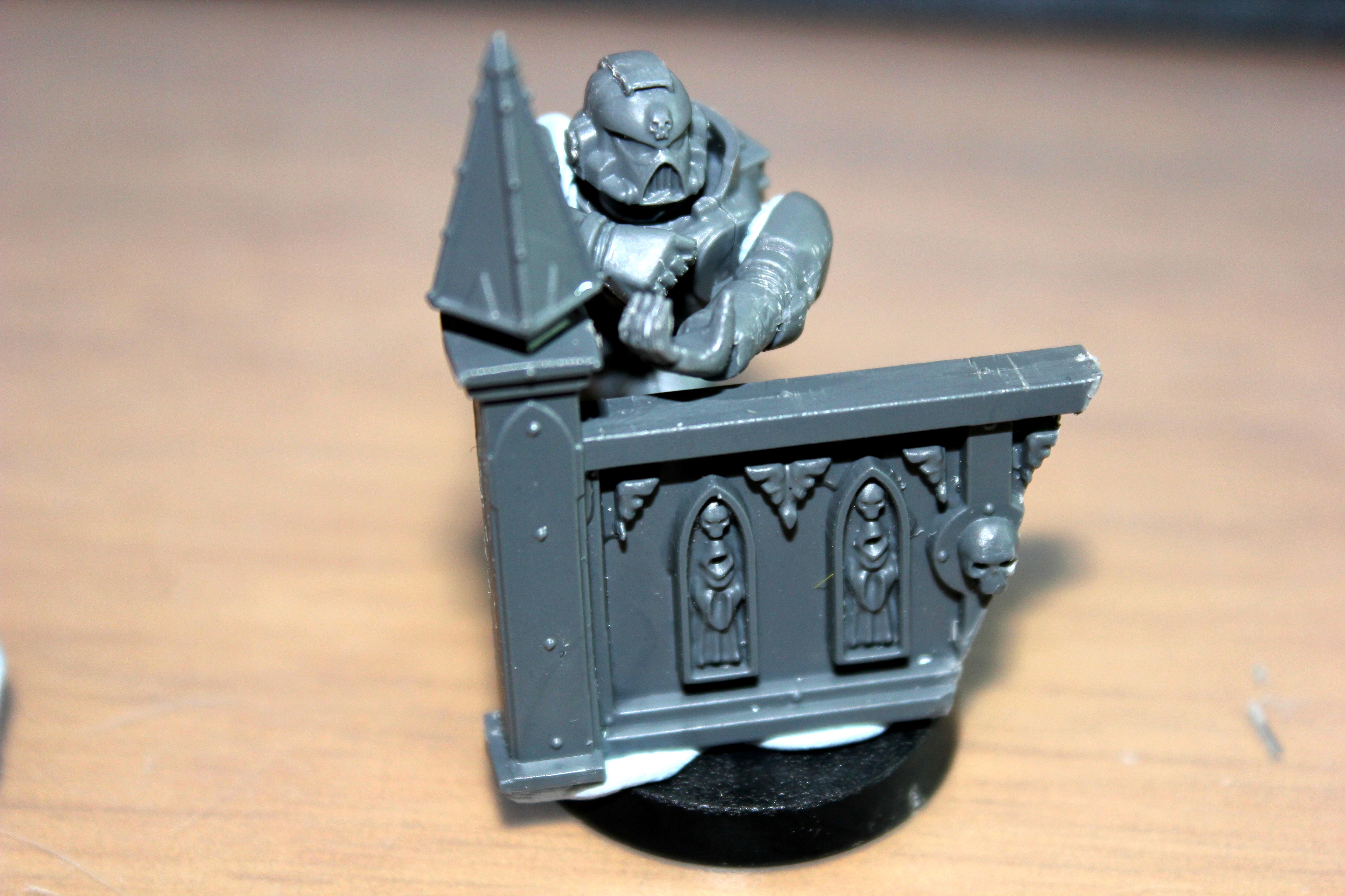 Iron Hands, Space Marines, Warhammer 40,000, Work In Progress