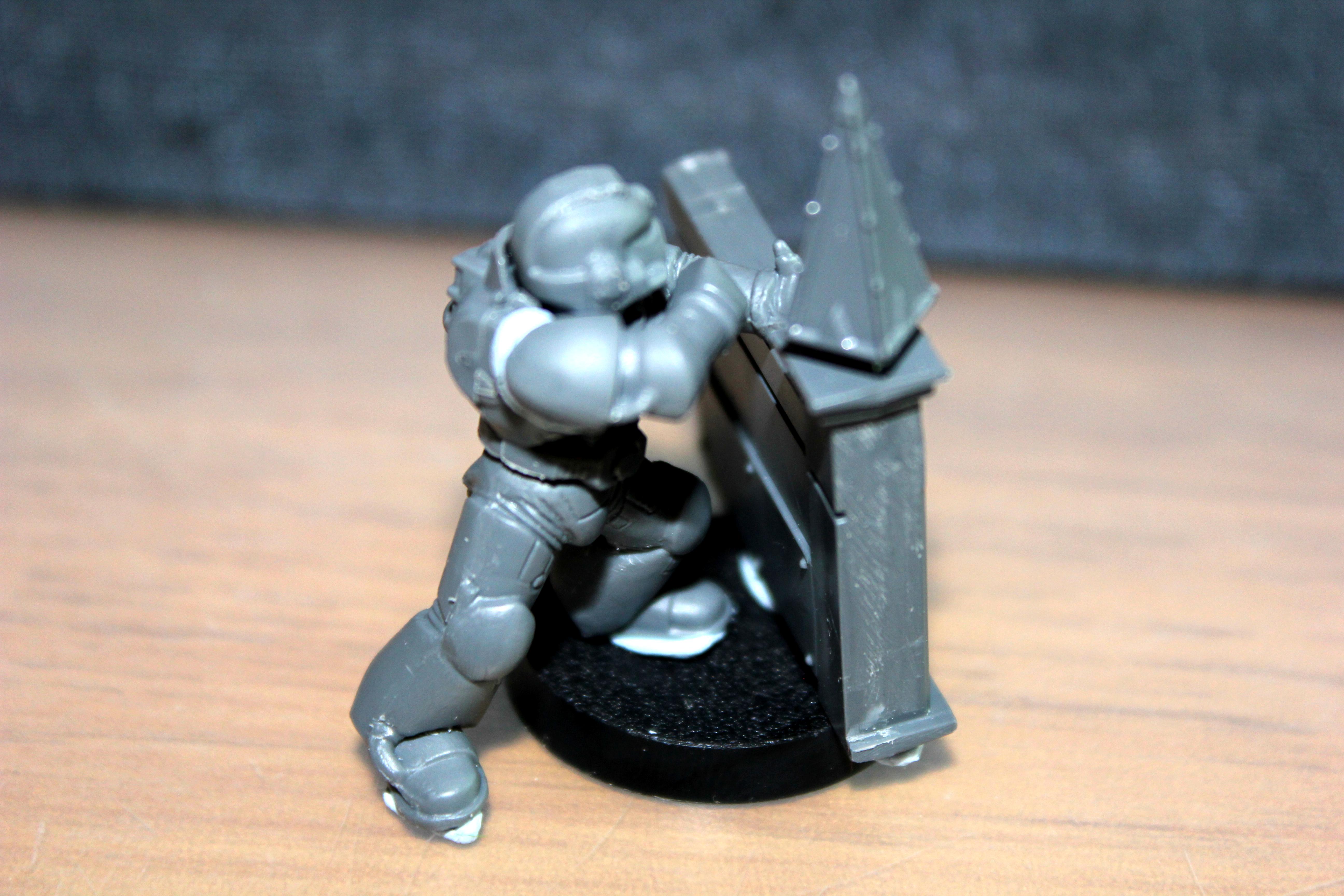 Iron Hands, Space Marines, Warhammer 40,000, Work In Progress