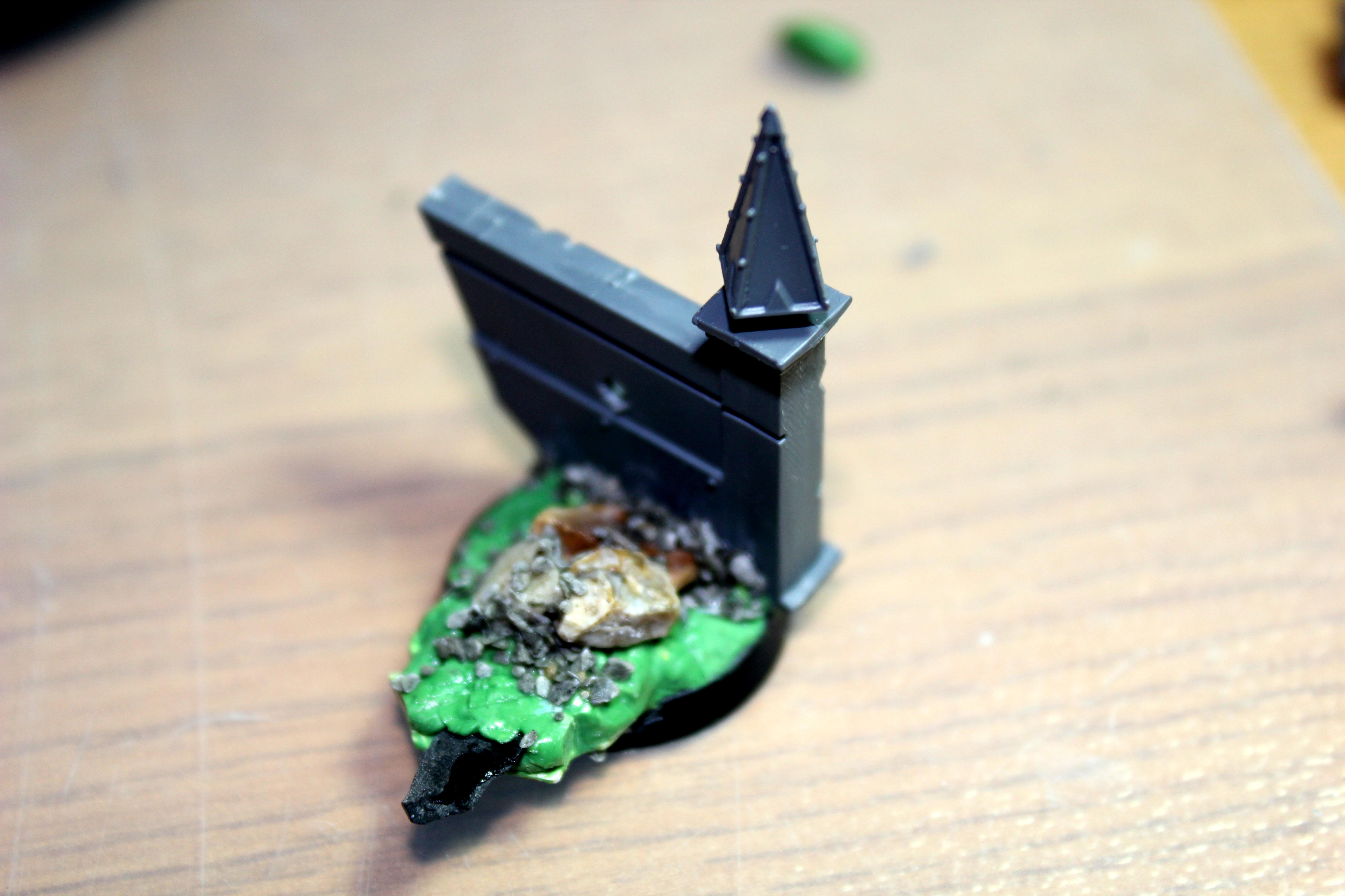 Base, Iron Hands, Space Marines, Warhammer 40,000, Work In Progress
