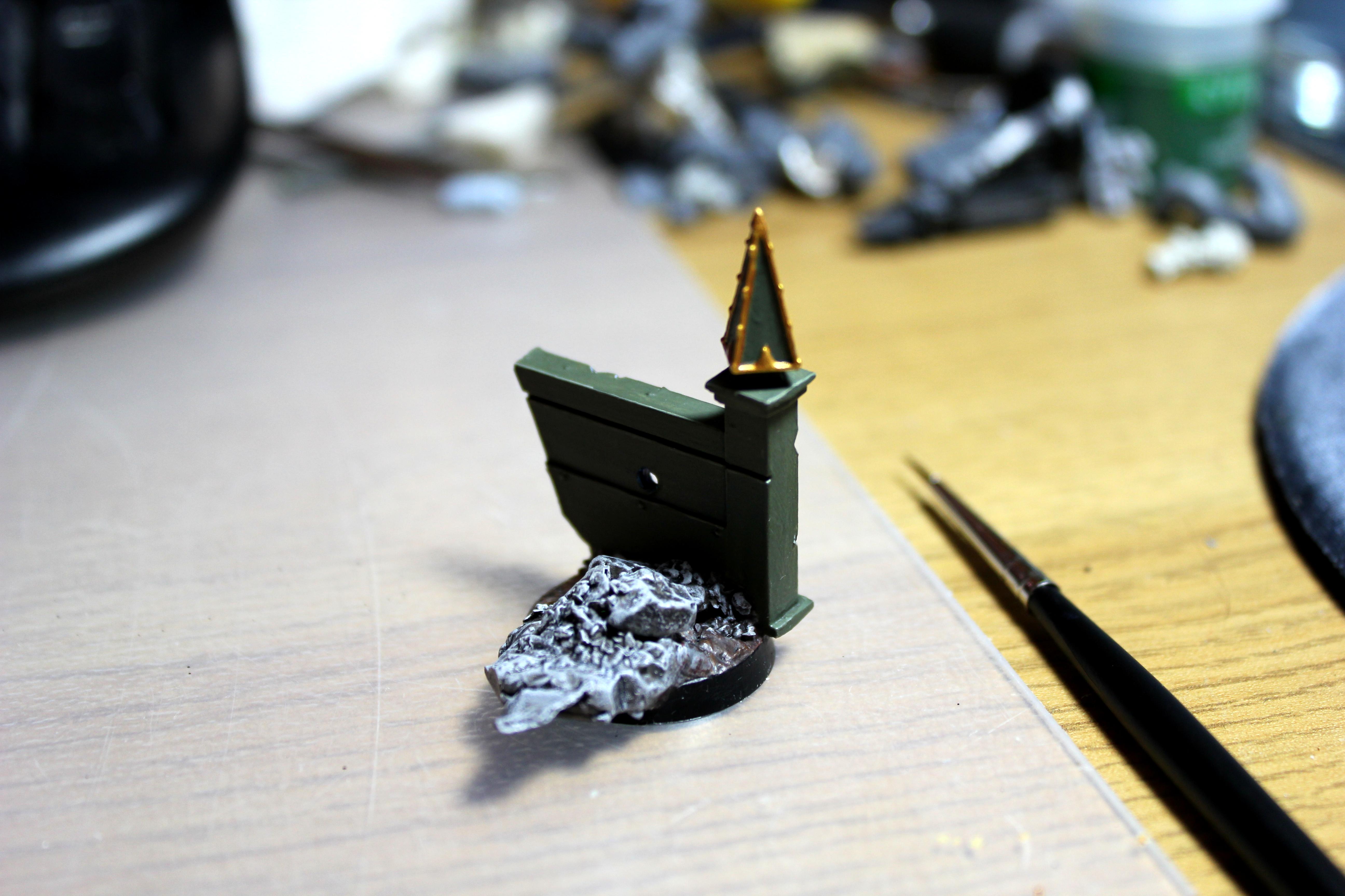 Base, Iron Hands, Space Marines, Warhammer 40,000, Work In Progress