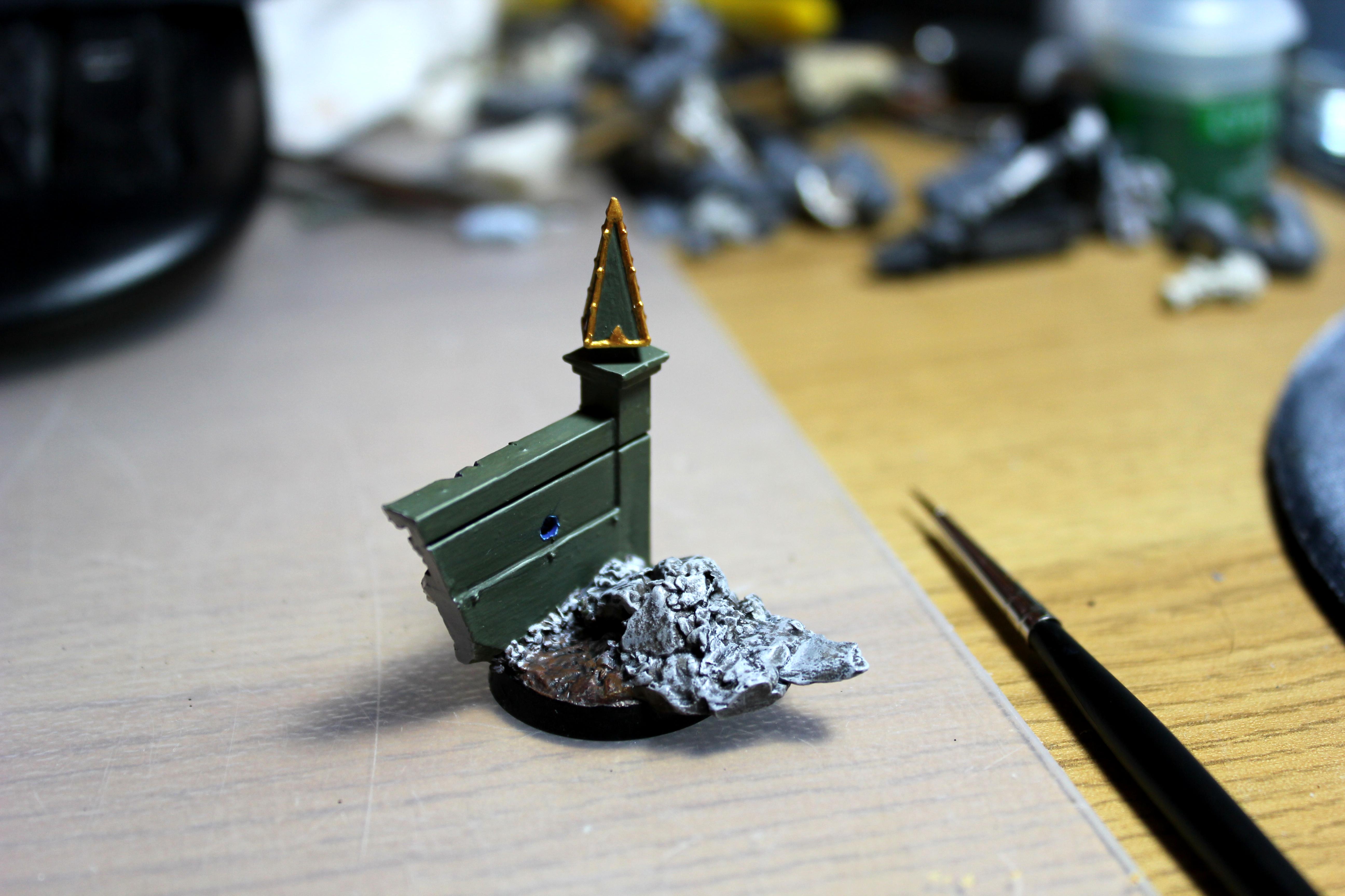 Base, Iron Hands, Space Marines, Warhammer 40,000, Work In Progress