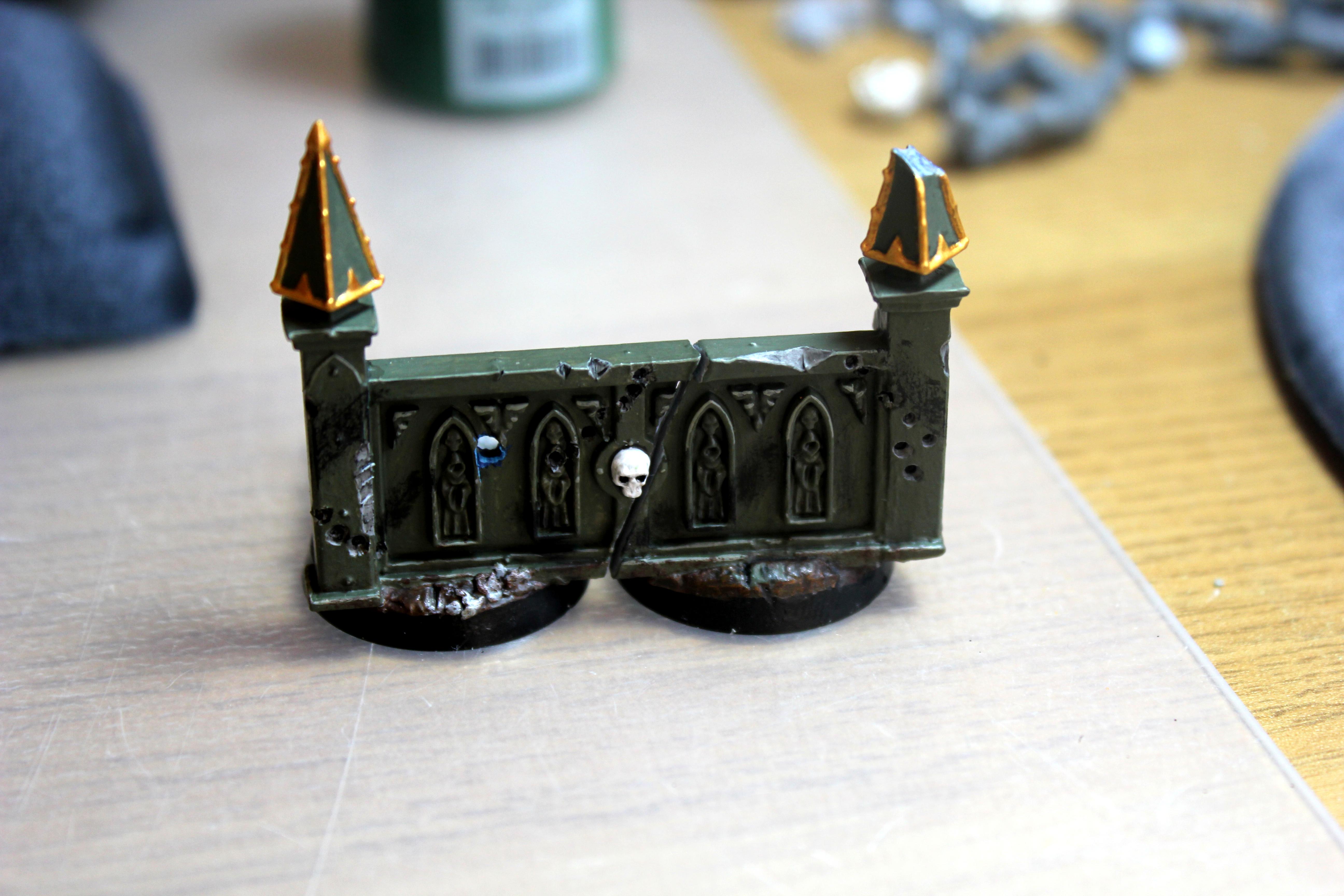 Base, Iron Hands, Space Marines, Warhammer 40,000, Work In Progress