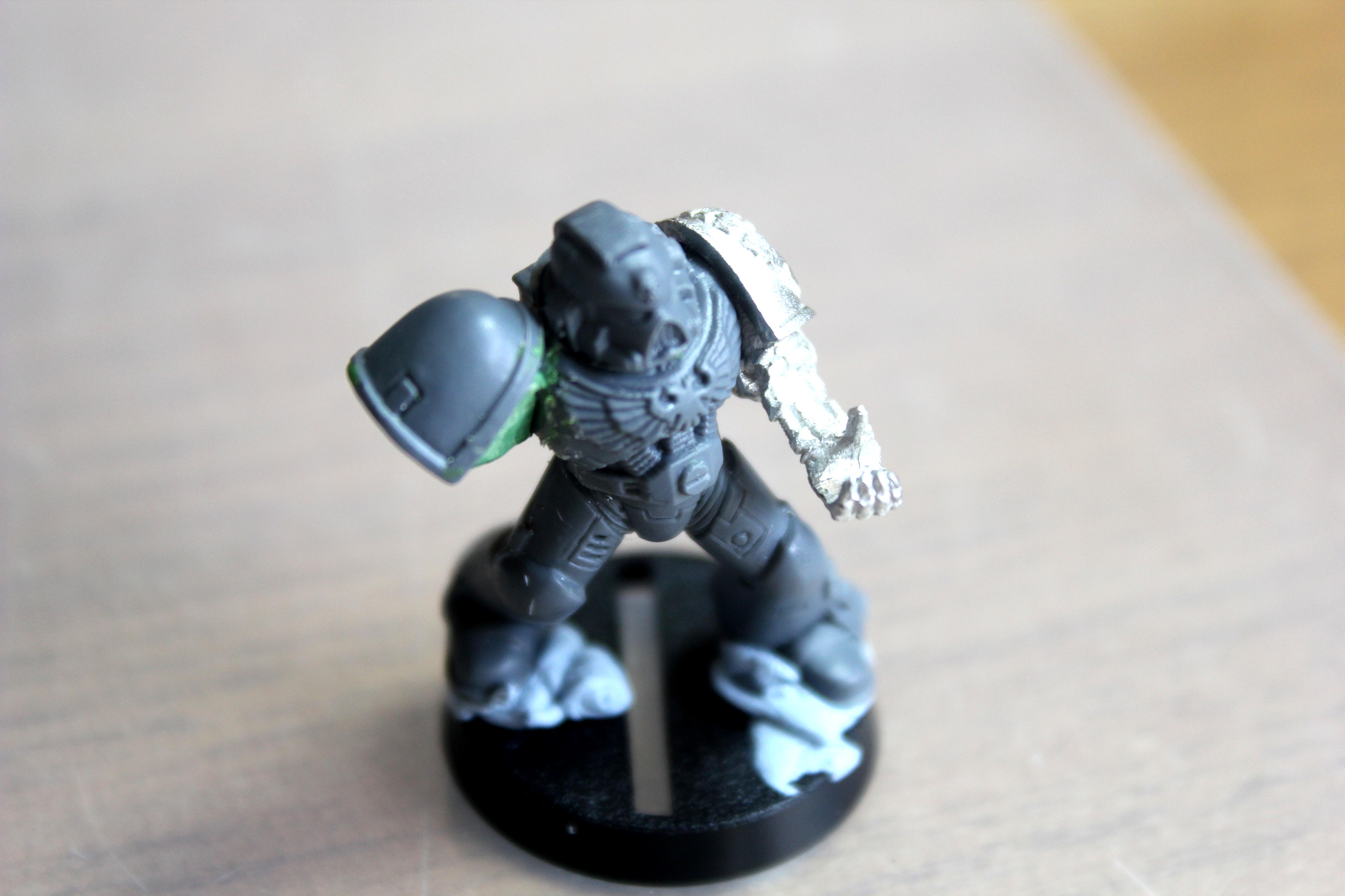 Iron Hands, Space Marines, Warhammer 40,000, Work In Progress