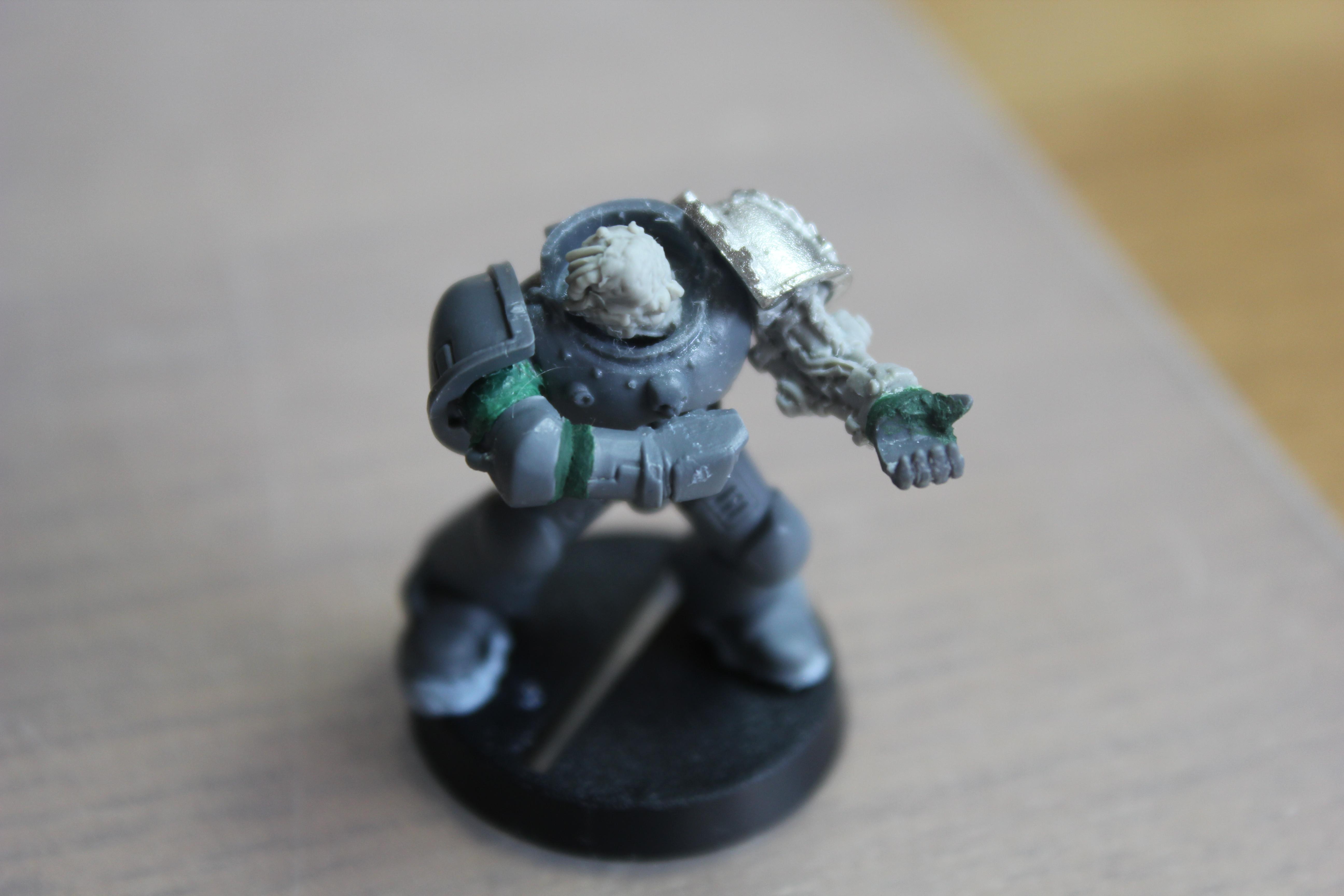 Iron Hands, Space Marines, Warhammer 40,000, Work In Progress